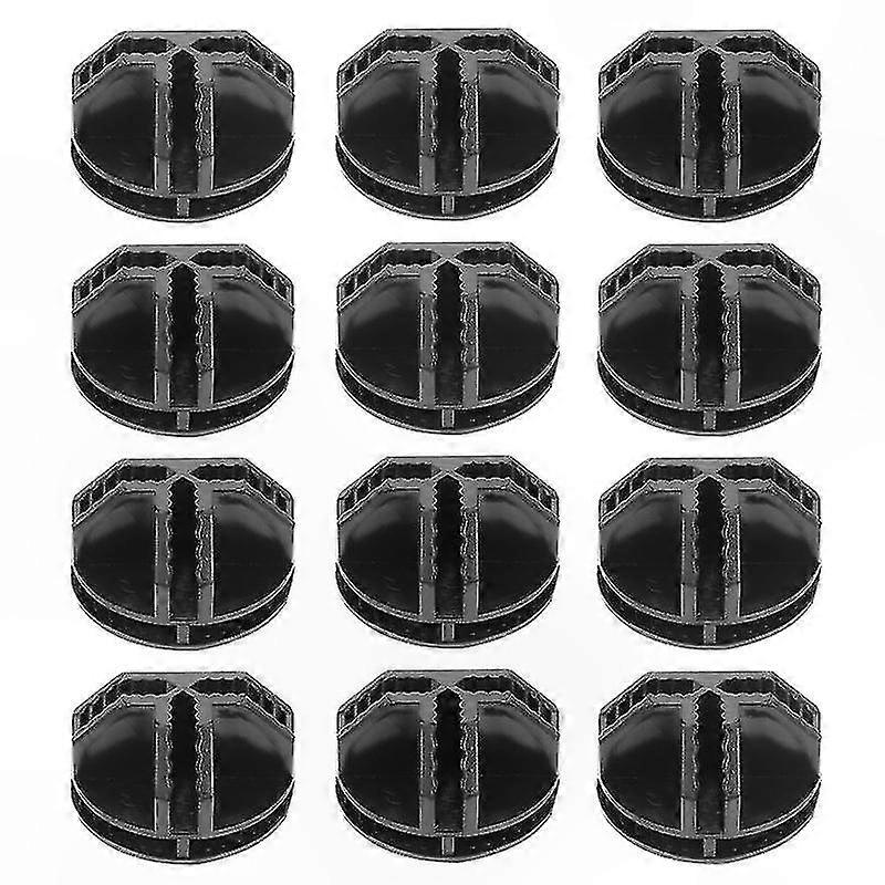 12-Pack Plastic Closet Joining Components