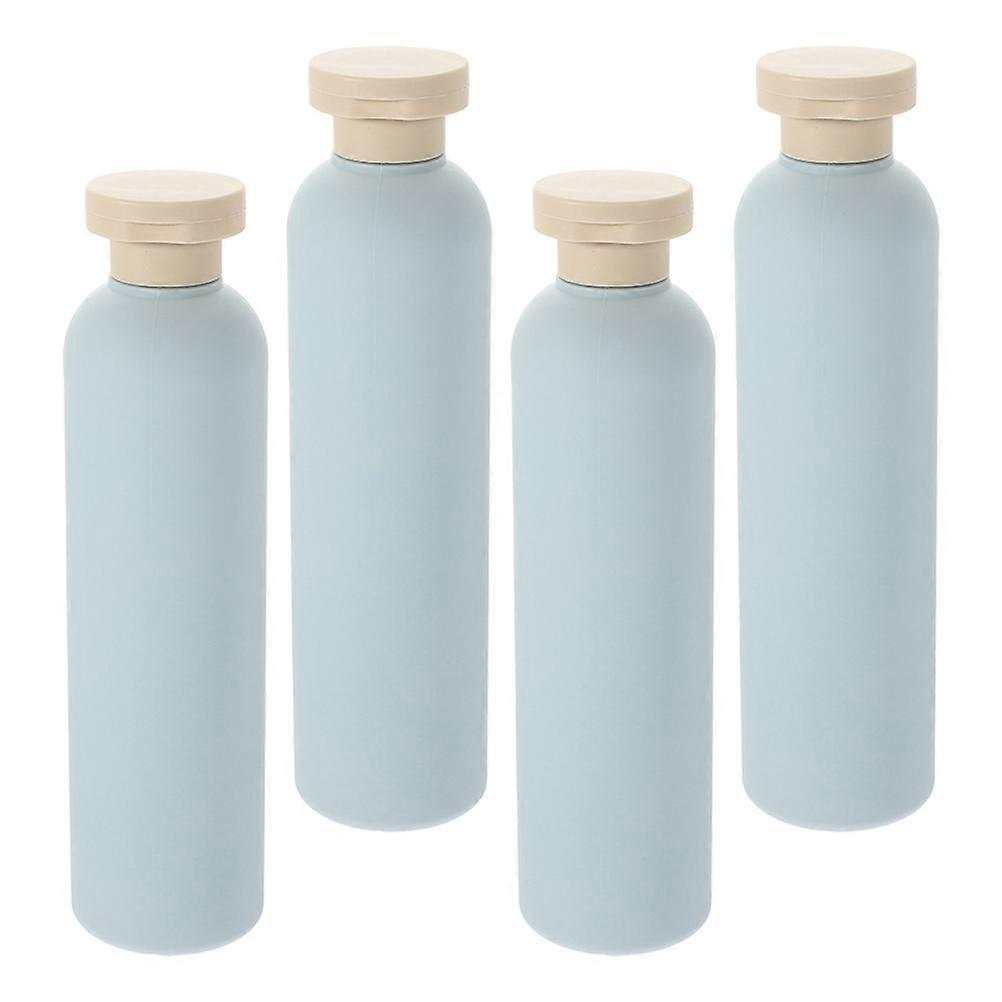Travel Shampoo Bottles for Storage Use 12Pcs Blue Refillable Dispenser Bottles