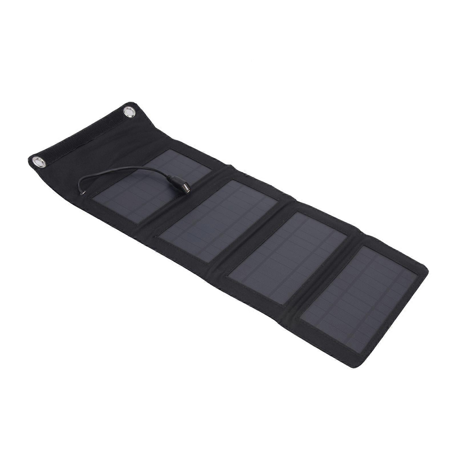 7W Portable Folding Intelligent Solar Panel Charging Plate for Charger Mobile Phone Power Bank
