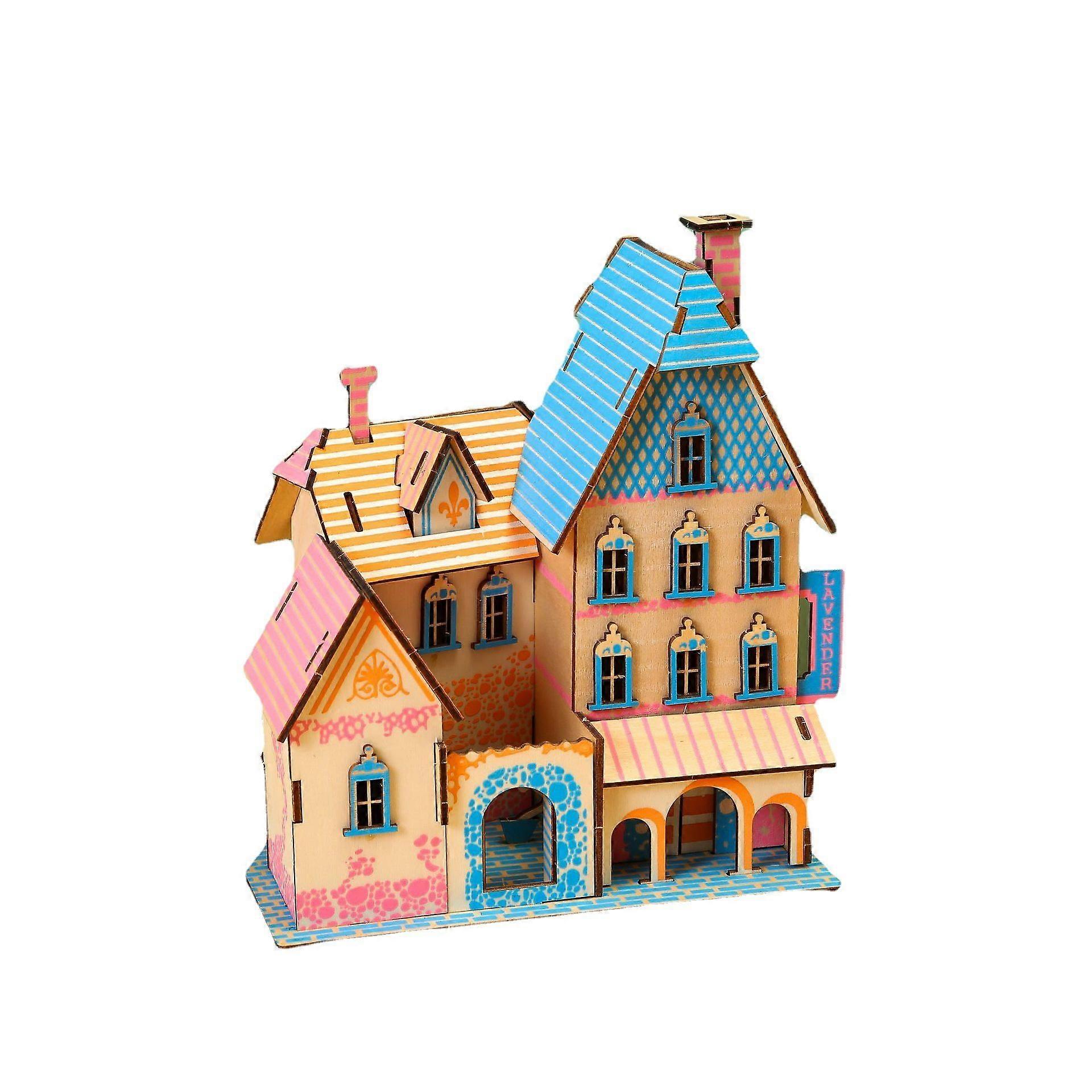 3D Wooden Jigsaw Puzzle Set, Home Decor