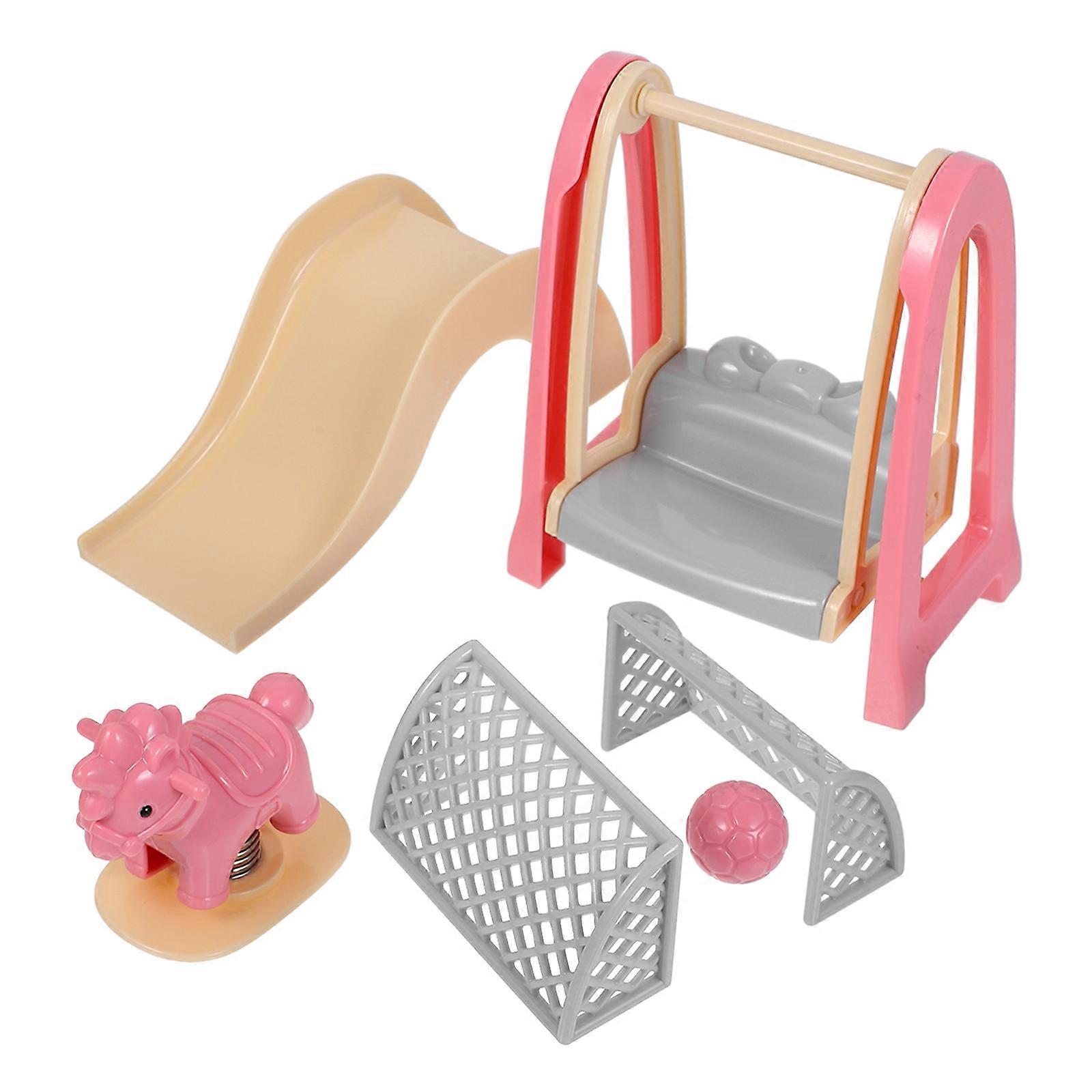 Doll House Accessories Simulation Swing Model for Miniature Slide 1Set