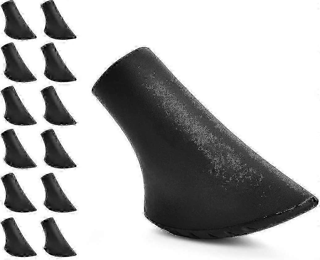 12-Piece Set of Rubber Tips for Trekking Pole Pads Designed for Nordic Walking and Mountaineering Edition 0923