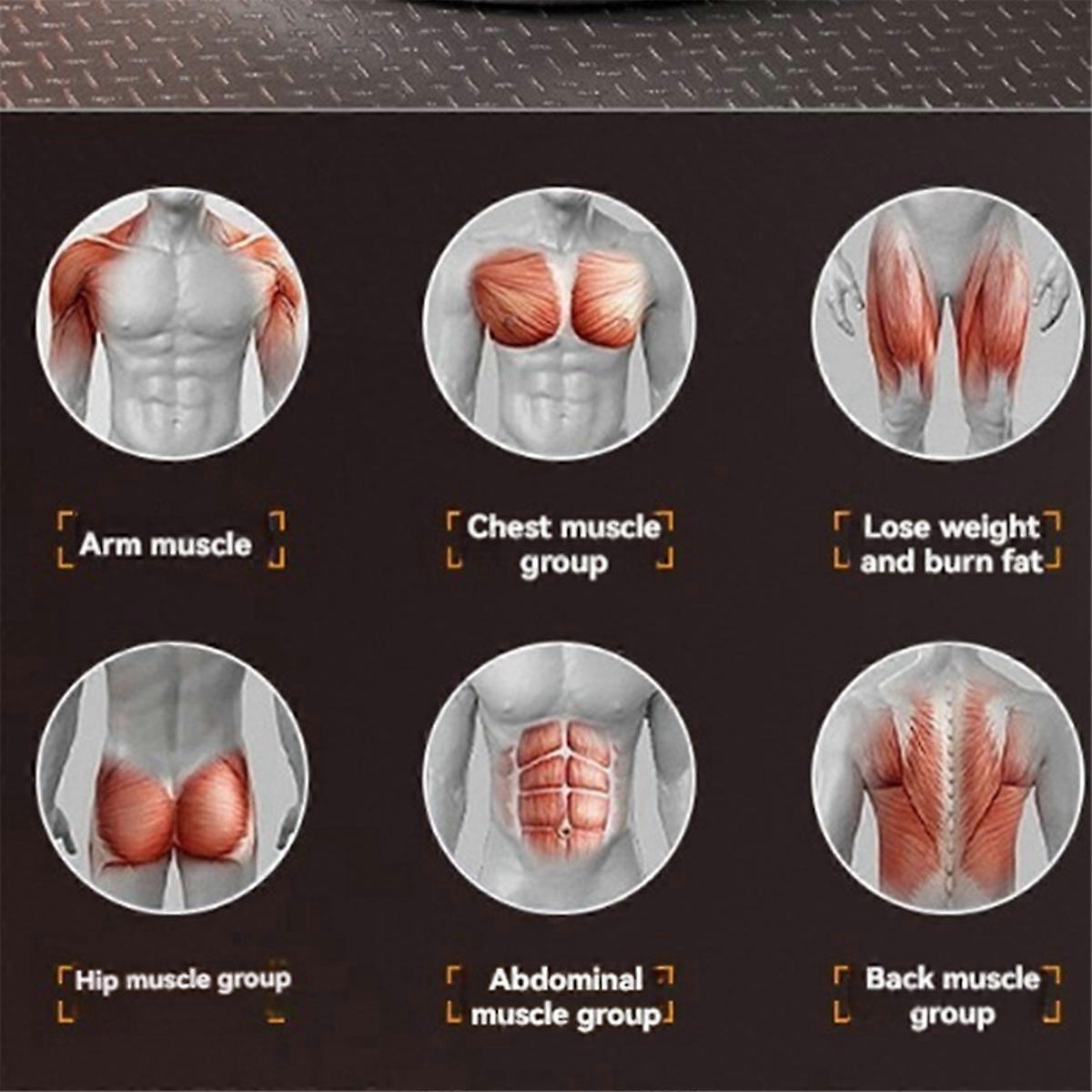 Ab Roller with Elbow Support,Four Wheel Ab Roller Core Exercise, A