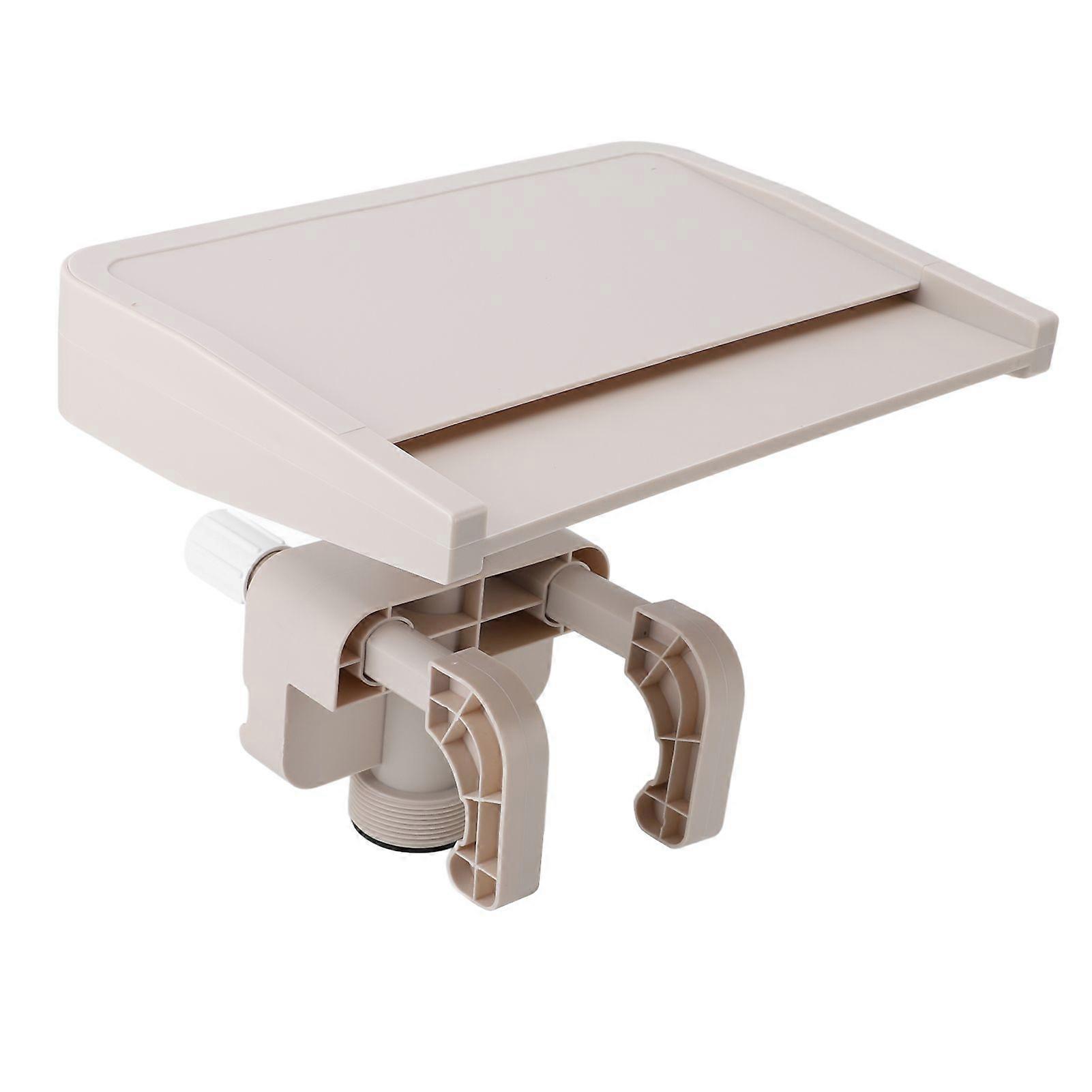 Relaxing Waterfall Cascade Above Ground Swimming Pool Fountain Spillway Attachment Detachable PVC