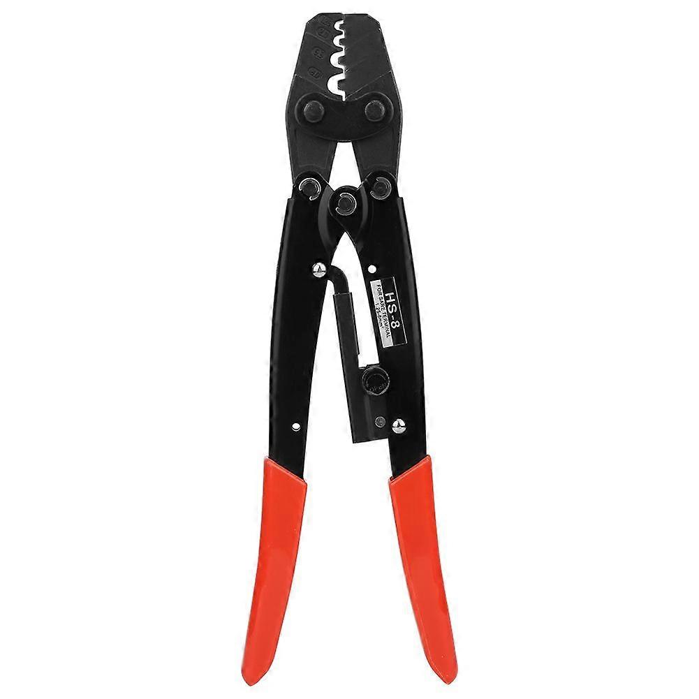 HS-8 Crimper Pliers Hand Crimping Tool 1.25-8mm 17-8AWG for Bare Terminal