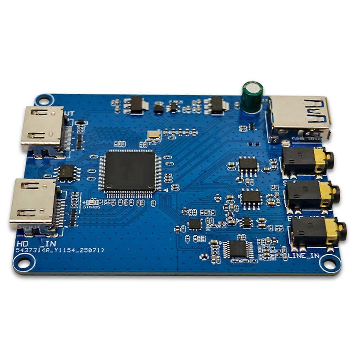 MS2131 HD Video Capture Module -Compatible to USB 3.0 Capture Card with 4K Loopout 3.5mm Audio for Live Streaming