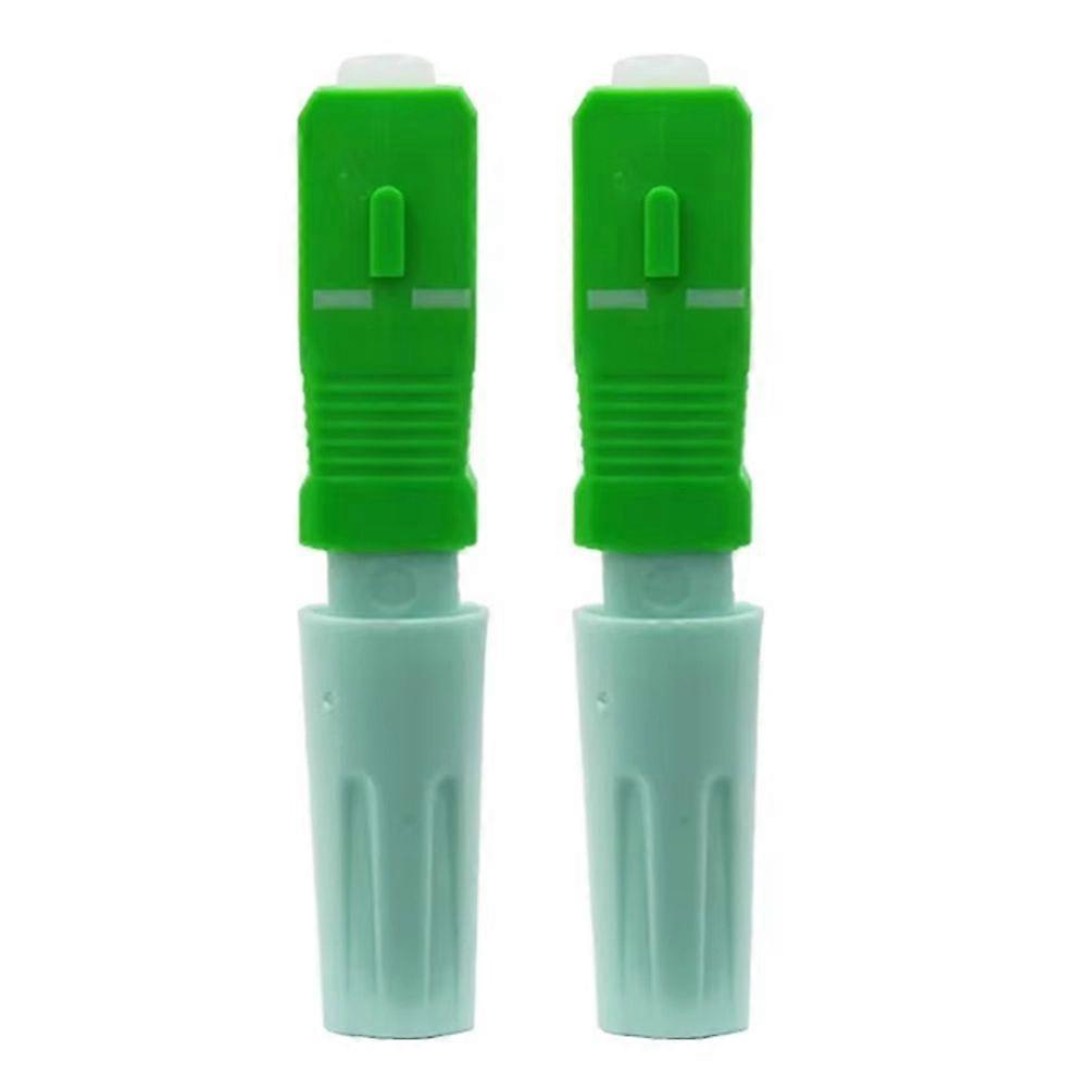 100pcs SC SM Single-Mode Optical Connector FTTH Tool Cold Connector Tool SC UPC Fiber Optic Fast Connector