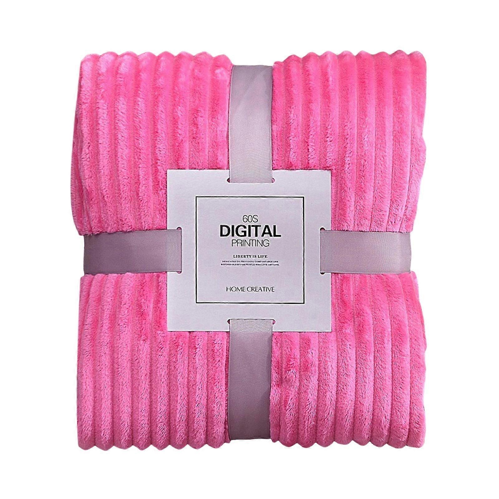 Fuzzy Twin Blanket for Bed or Sofa, Lightweight Wool Blanket for Summer and Autumn, Heated Blanket with Wireless Design