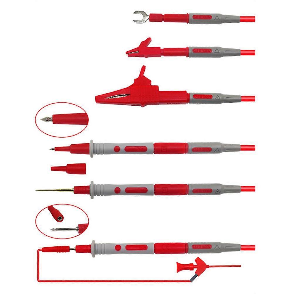 Gold-Plated Test Probe Lead Electrical Multimeter Pen Test Kit