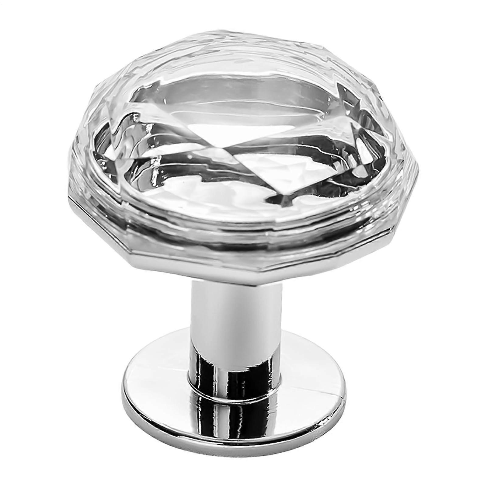 Rhinestone Toilet Drain Button Crystal Tank Drain Button Decorative Toilet Button NailProtective Press Surface