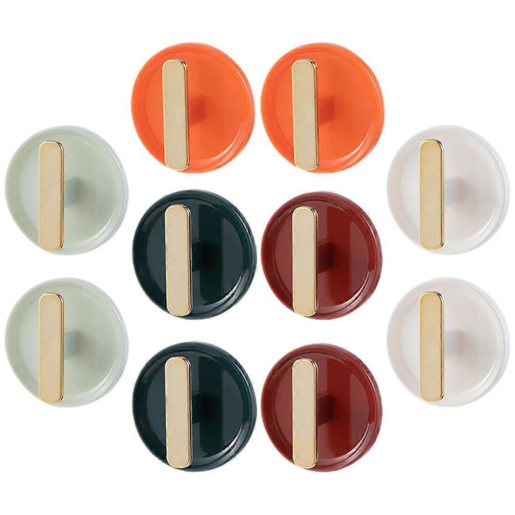Multi-Functional Wall Hook Adhesive Hooks for Storage 30Pcs