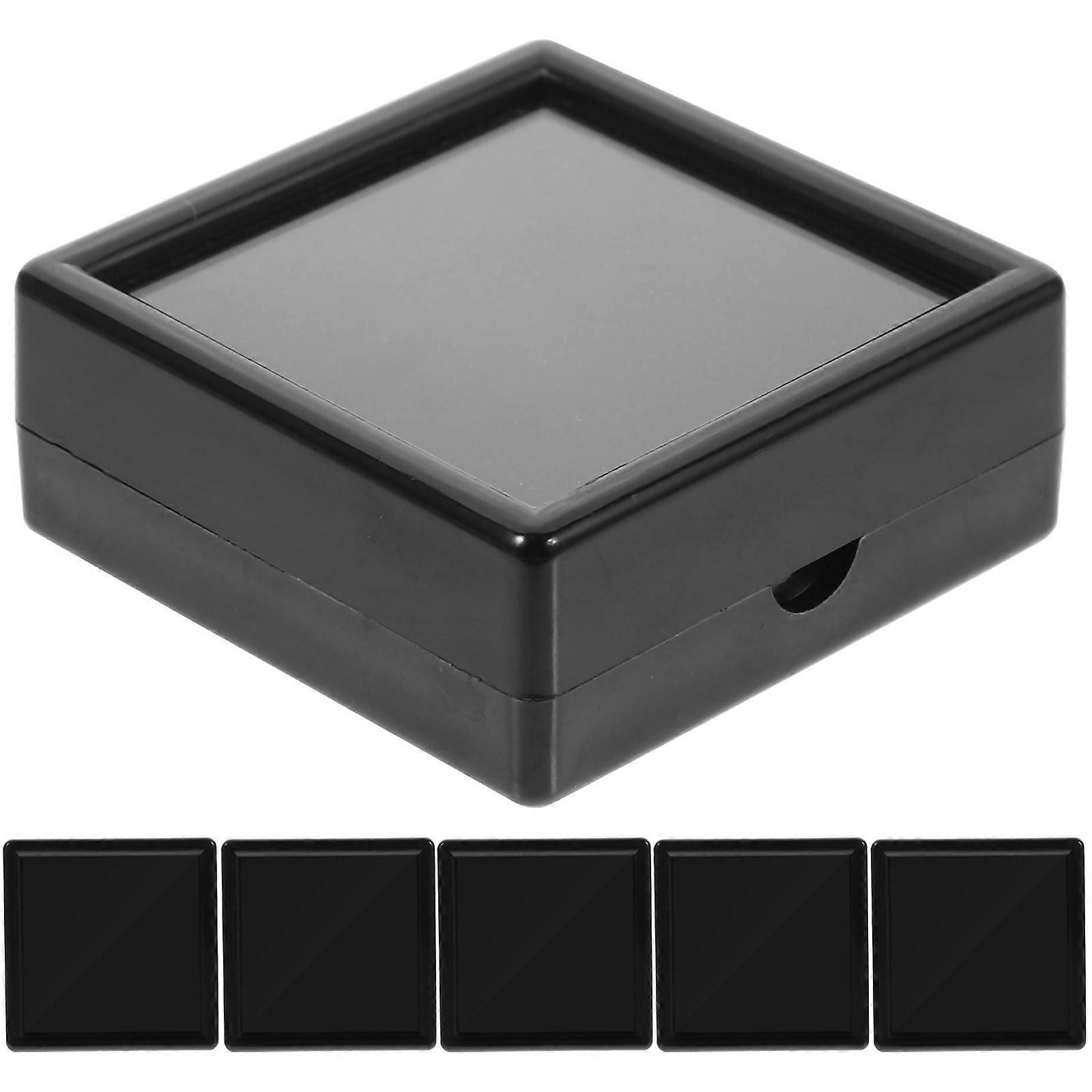 منظم متعدد الأغراض لعرض الأحجار الكريمة لتخزين الدبابيس والمجوهرات 5 × 5 × 2 سم، 18 قطعة، مثالي لتغليف الهدايا والعرض