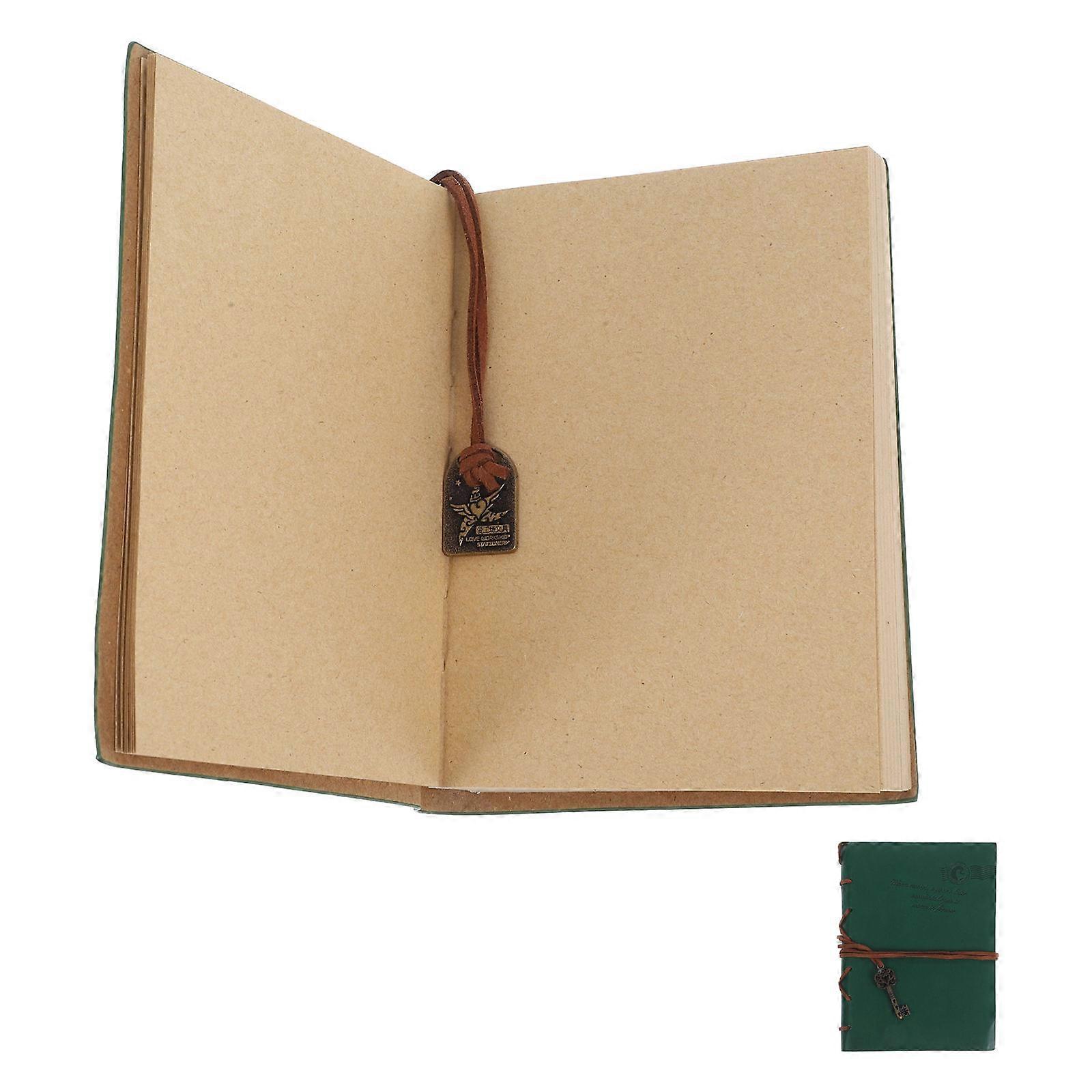 Vintage Notebook Multi-Function Planner Portable 5Pcs Kraft Paper Journal