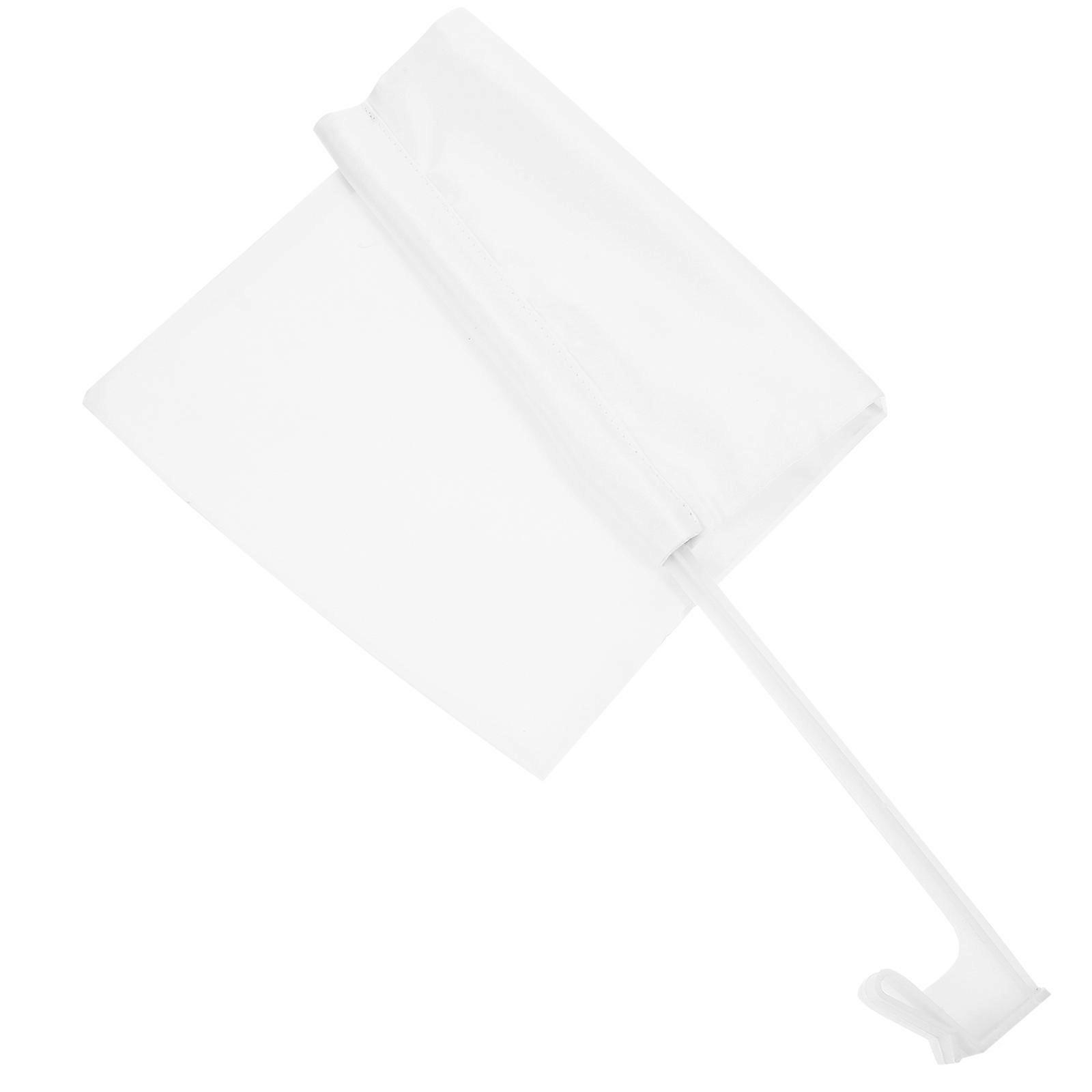 Heat Transfer Flag DIY Blank Designed Flag for Decoration 2Pcs White Durable Material