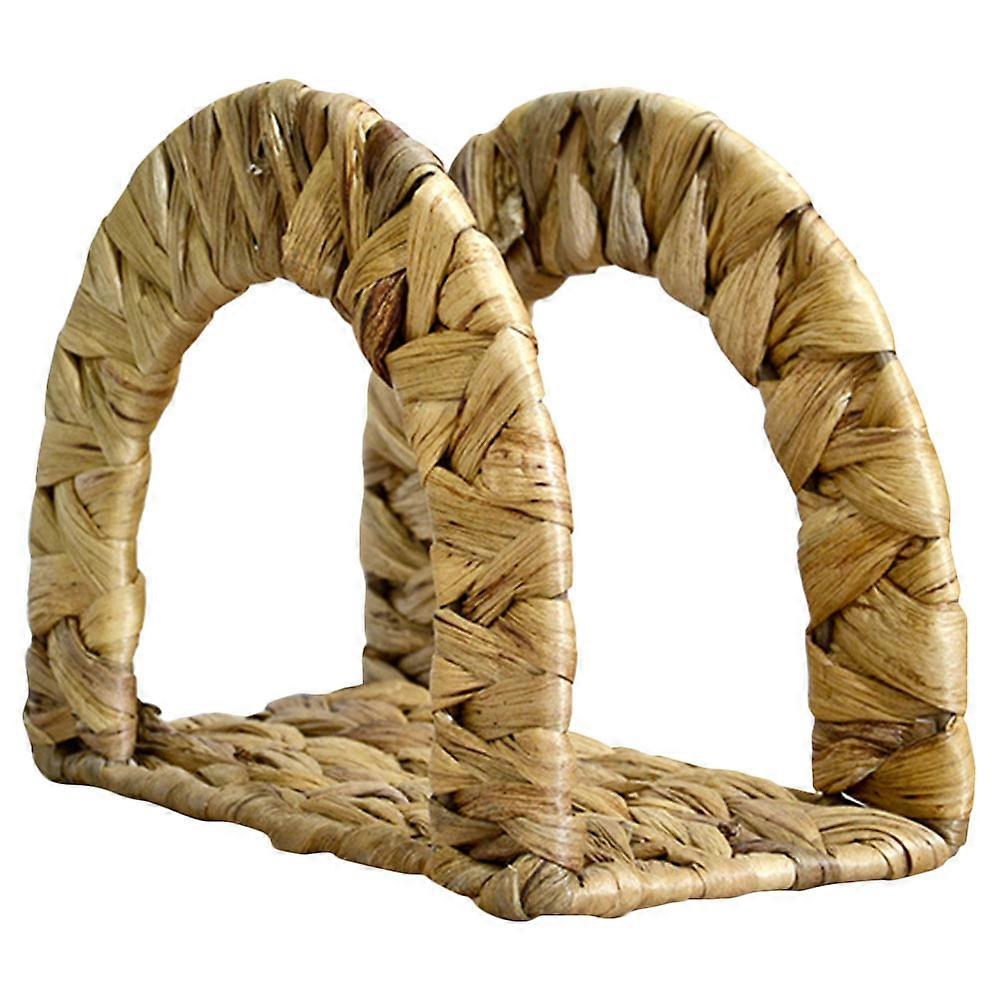 Rectangular Napkin Storage Holder For Office Bar Kitchen 18X9X13CM Tissue Holding 3Pcs