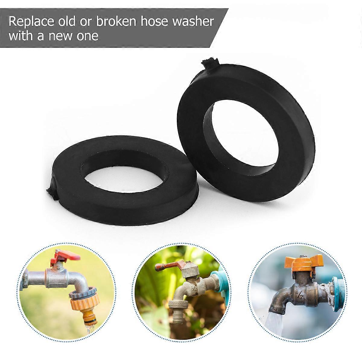 Thickened Garden Hose Waterproof Seal Ring for Sealing Use 100Pcs