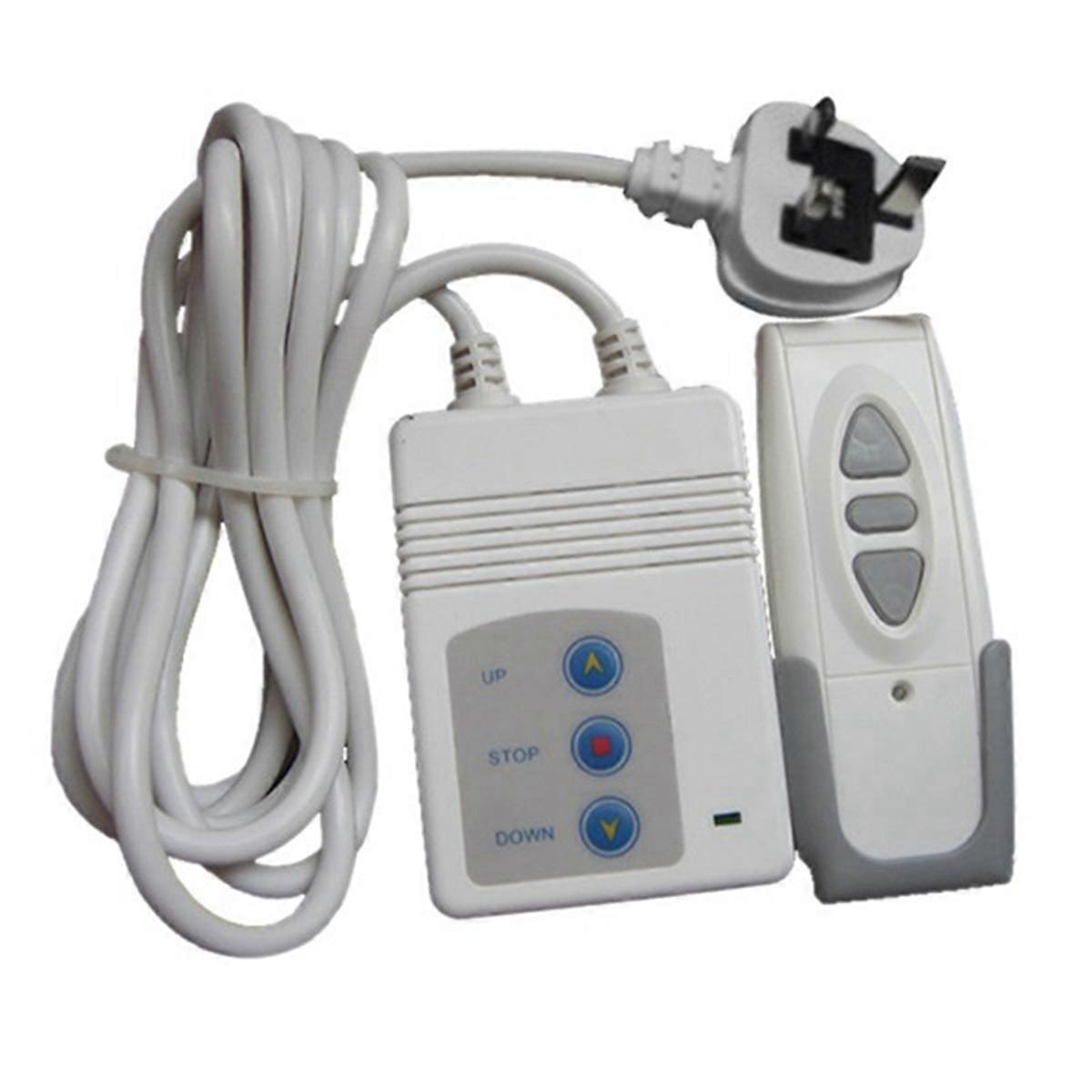 Electrical Curtain Wireless Remote Control Switch Receiver UK Plug