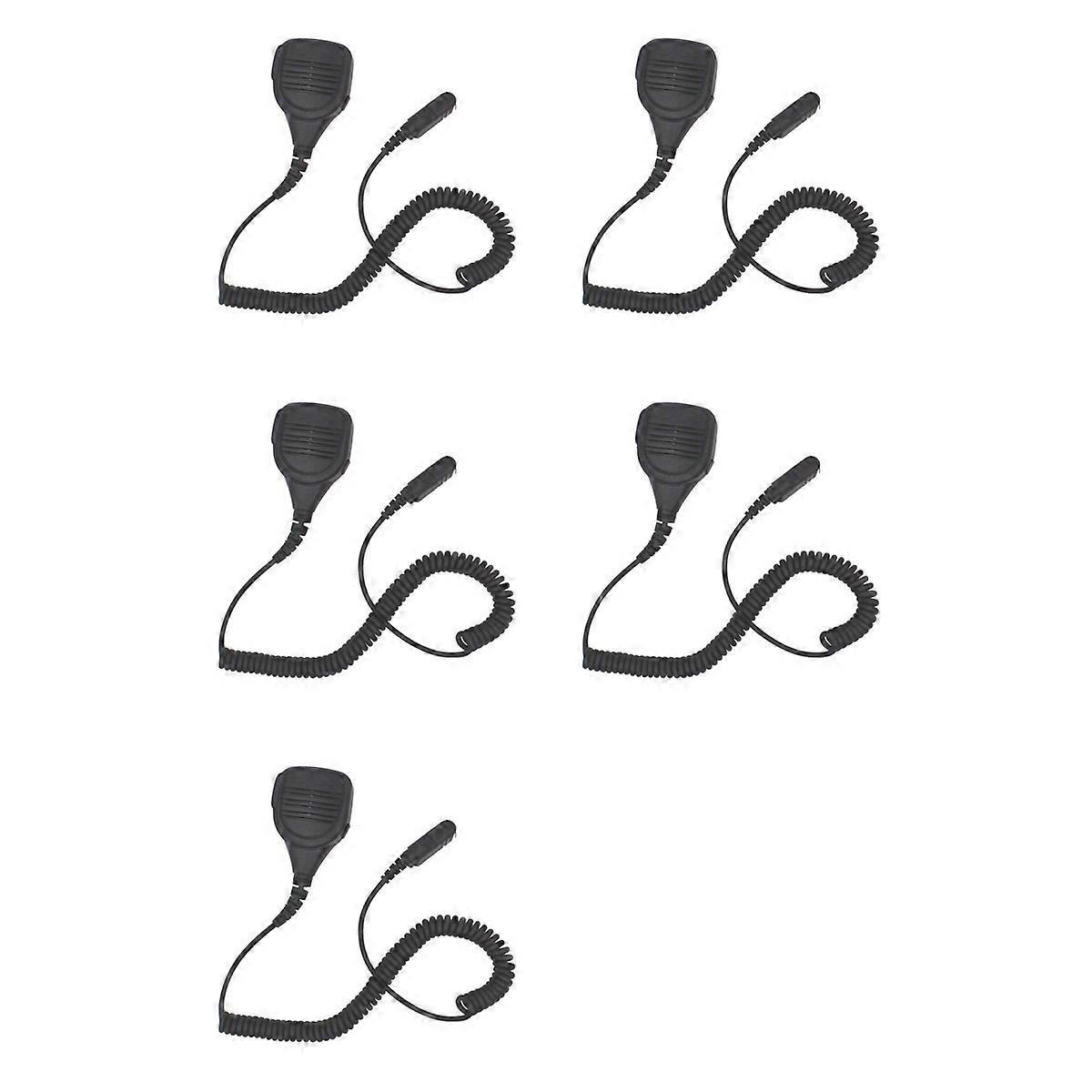 5X Handsfree Speaker Microphone for DEP550/E DEP570/E DP2400E DP2600E DP3441E Radio MTP3150 MTP3250