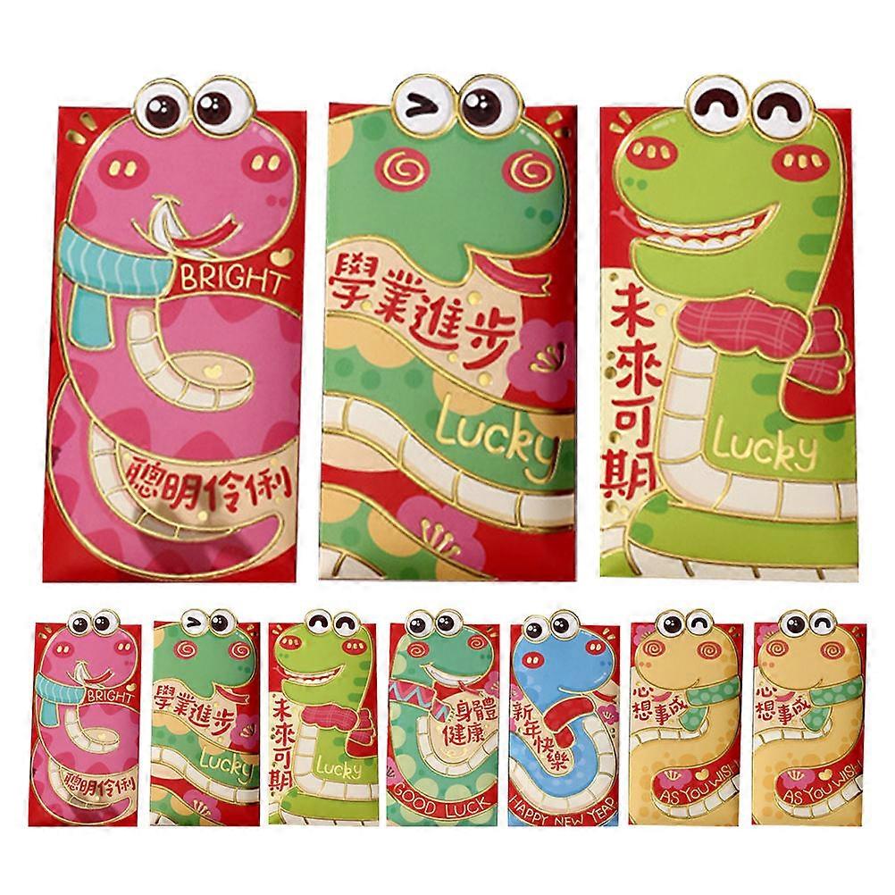 Spring Festival Red Envelopes for Cash Gifting 90Pcs Paper Pack