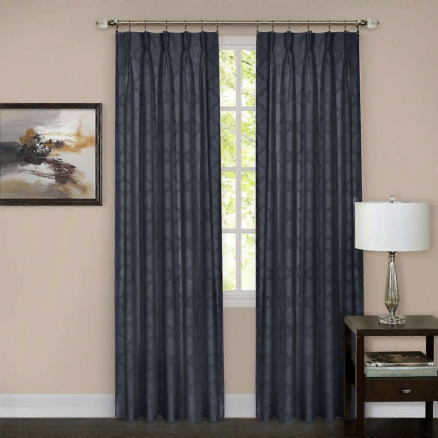 Achim Windsor Pinch Pleat Window Curtain Panel