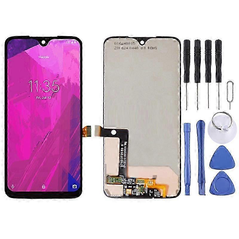 LCD Screen and Digitizer Full Assembly for T-Mobile Revvlry Plus xt1965-t(Black)