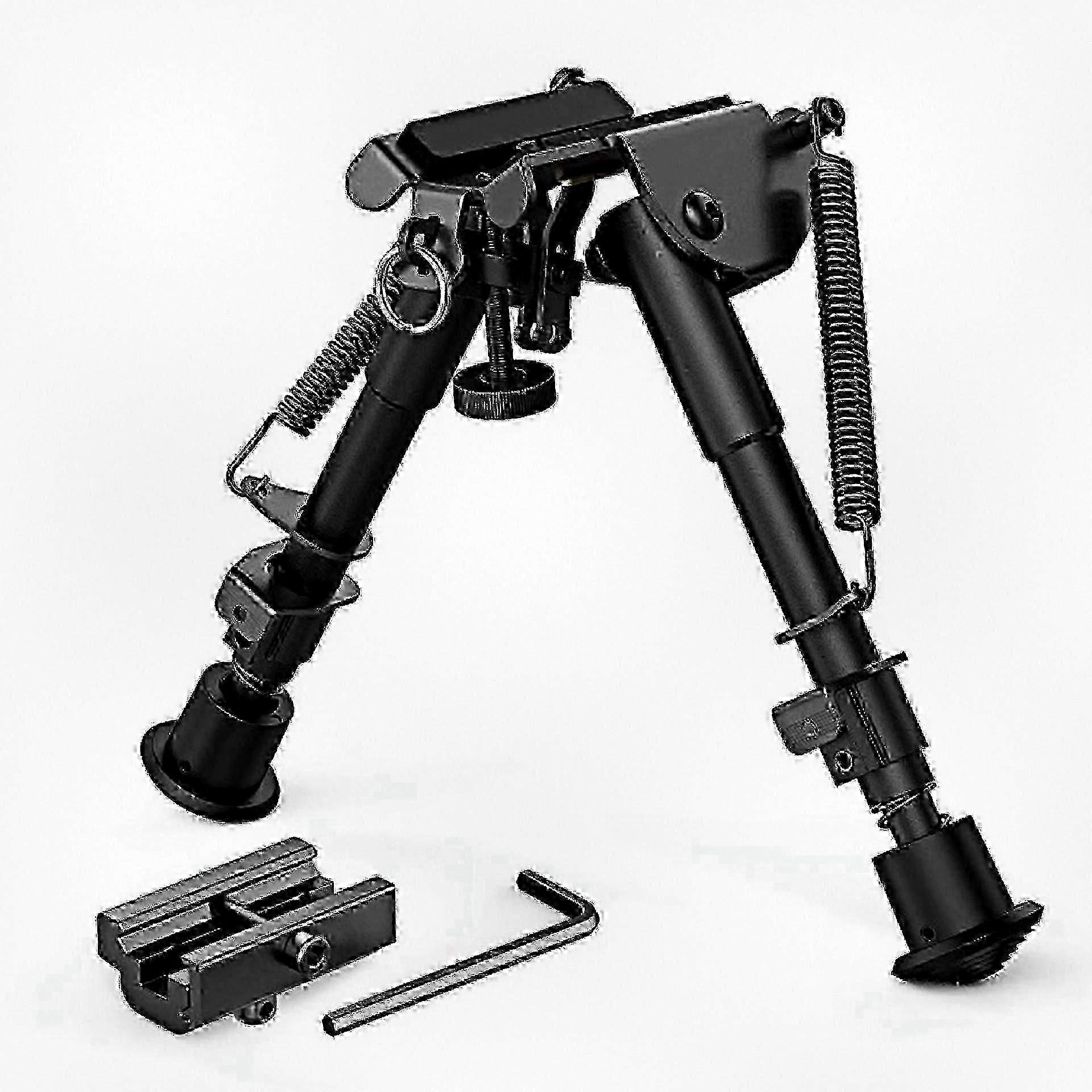 All-Terrain Tactical Bipod with High & Low Temperature Resistance, Shockproof & Anti-Skid Design for Stable Shooting