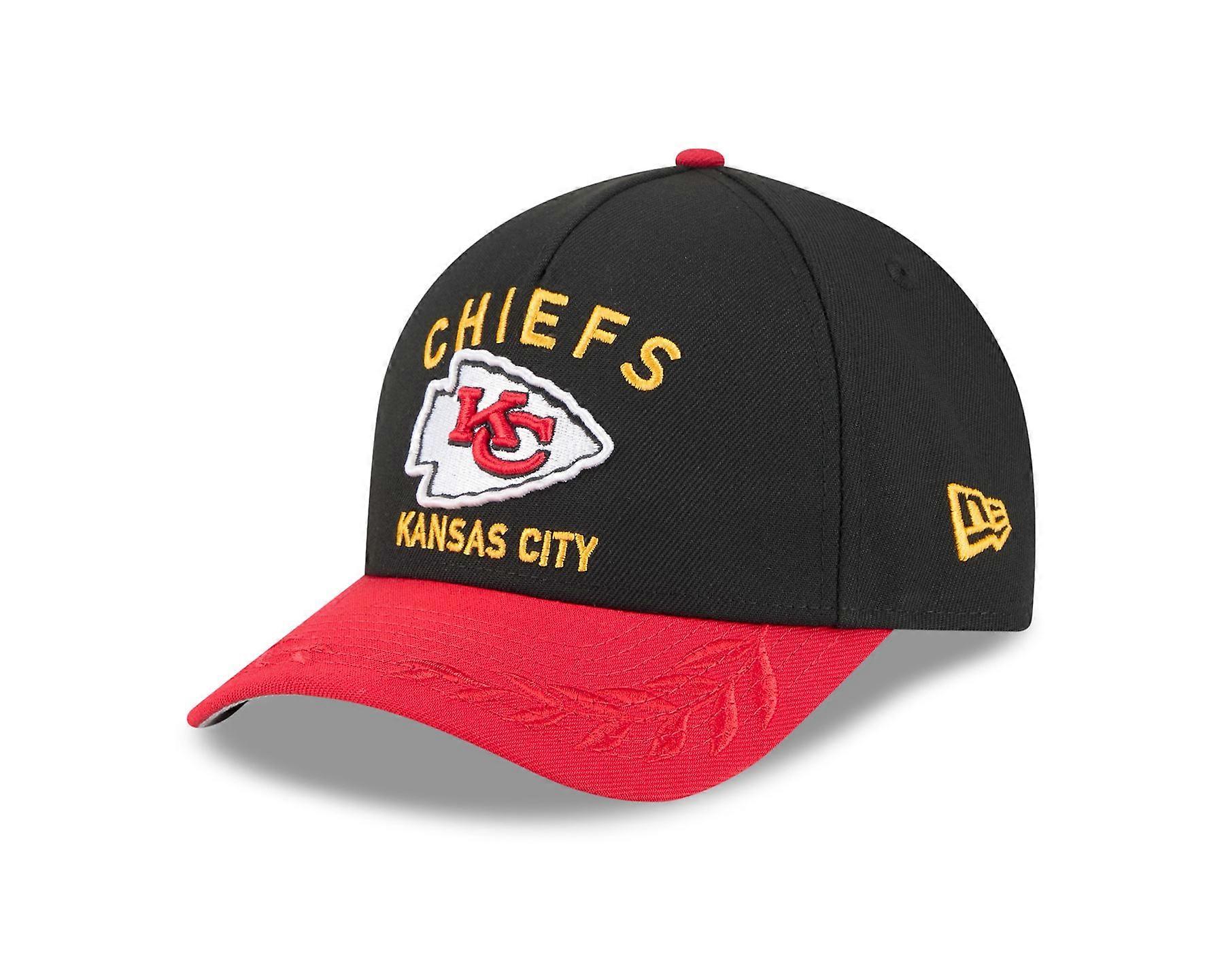 Kansas City Chiefs NFL Draft 9Forty Mid Crown A-Frame Adjustable Cap