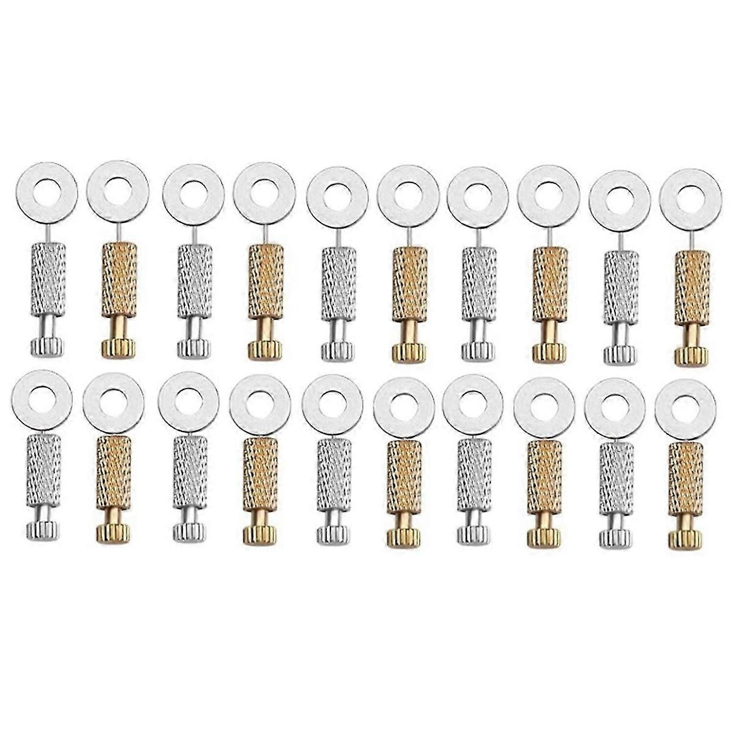 20Pcs 2 Size Suture Positioning Needles, Leather Hand Sewing Position, Leathercraft Needles, Locking