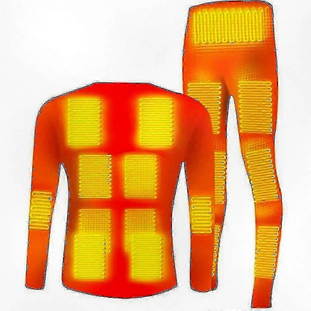 Men's Rechargeable Heated Base Layer for Cold Weather Sports and Adventures