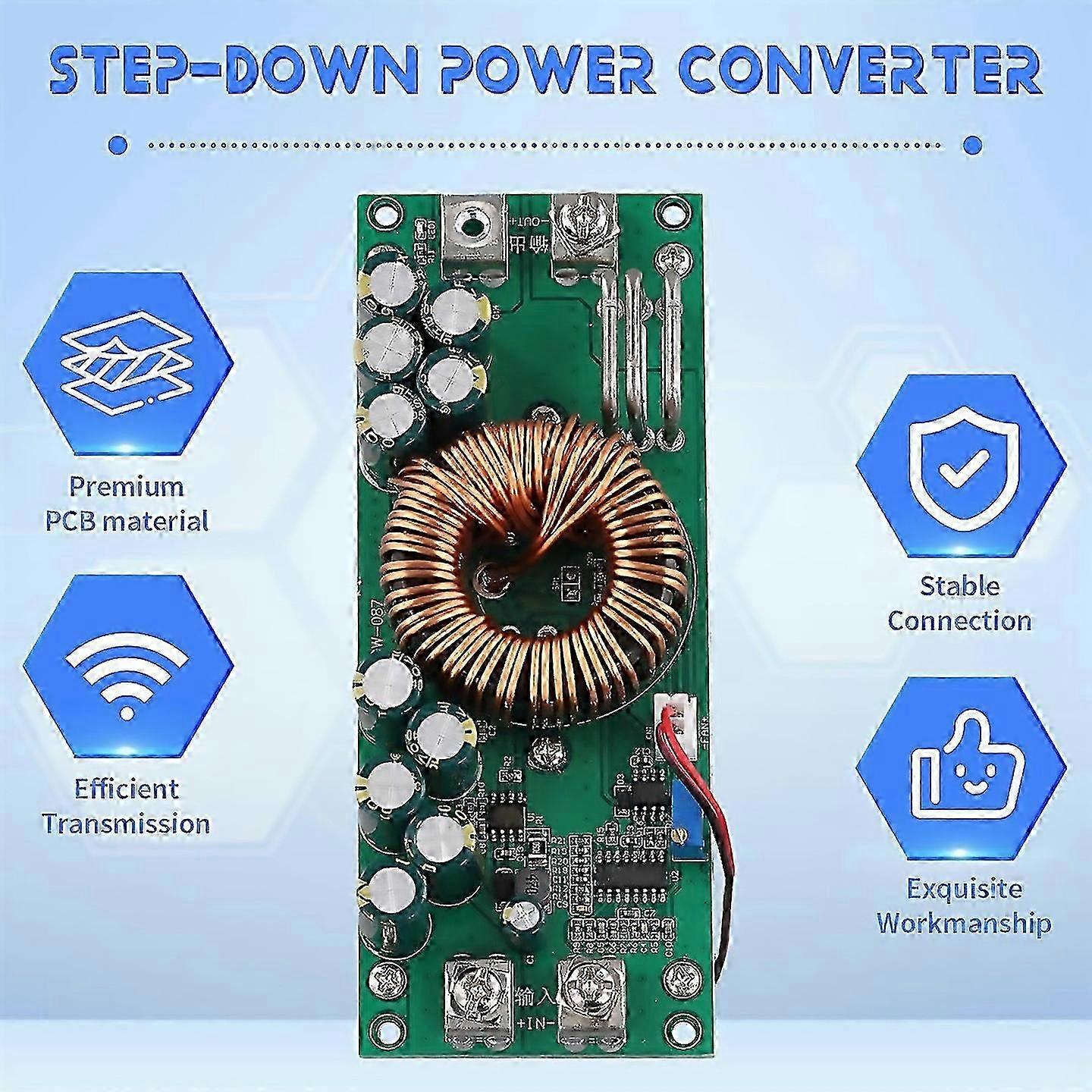 25-26 For Dcdc1500w Dc Adjustable Stepdown Module 90v To 60v 48v
