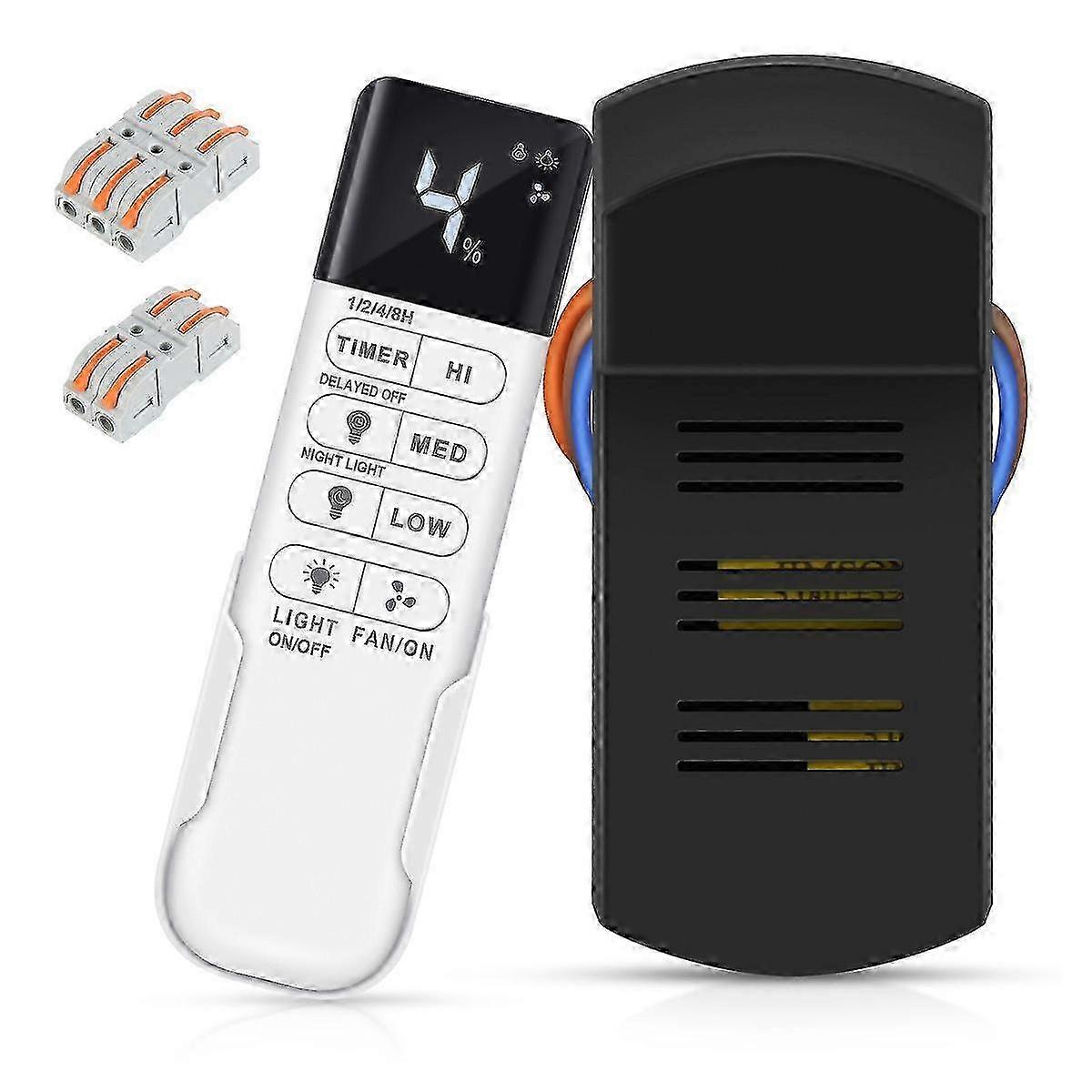 Lightweight Fan Light Controller Set Multi-Purpose Fanlamp Control Device Compatible Household