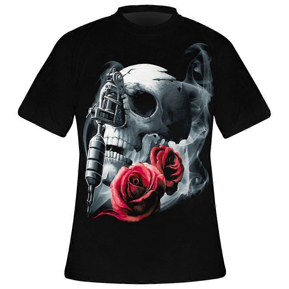 DARKSIDE Tattoo Gun Tricou