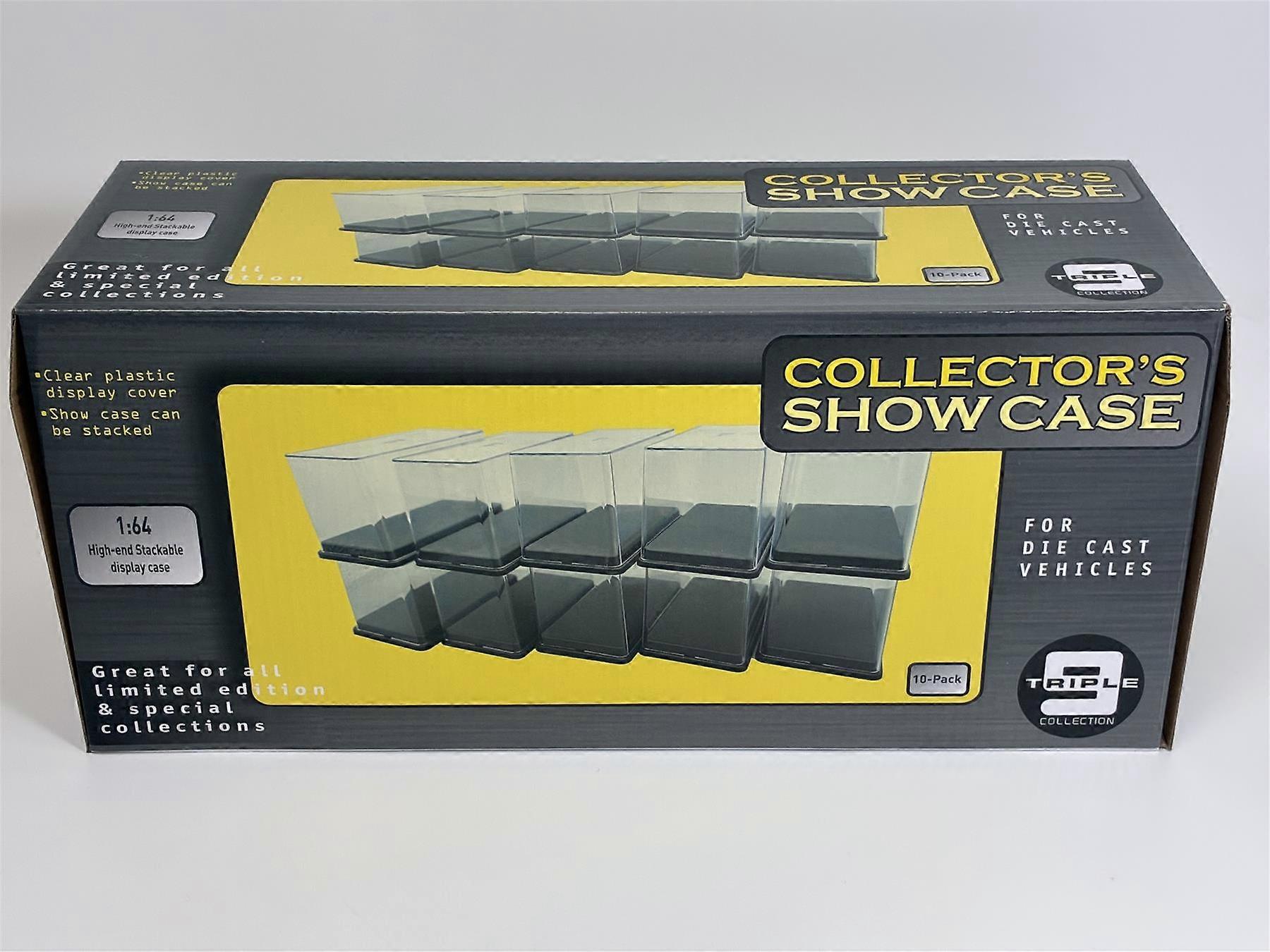 Display Case 1:64 Scale Stackable 10 Pack Triple9 T9-64010