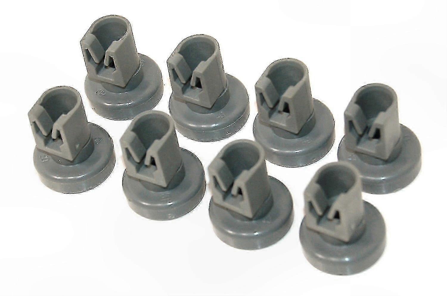 Universal Upper Basket Wheels for Dishwashers, 8 Pack, Compatible with Multiple Brands and Models
