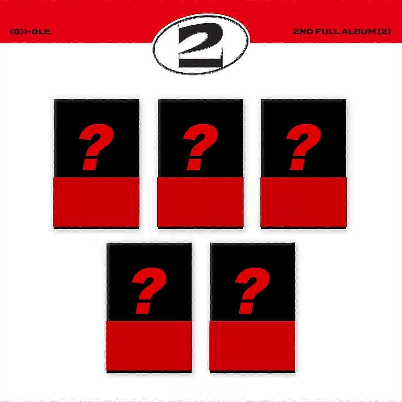 25-26 Digital album (G)I-DLE - [2] 2nd POCAALBUM Version RANDOM Cover