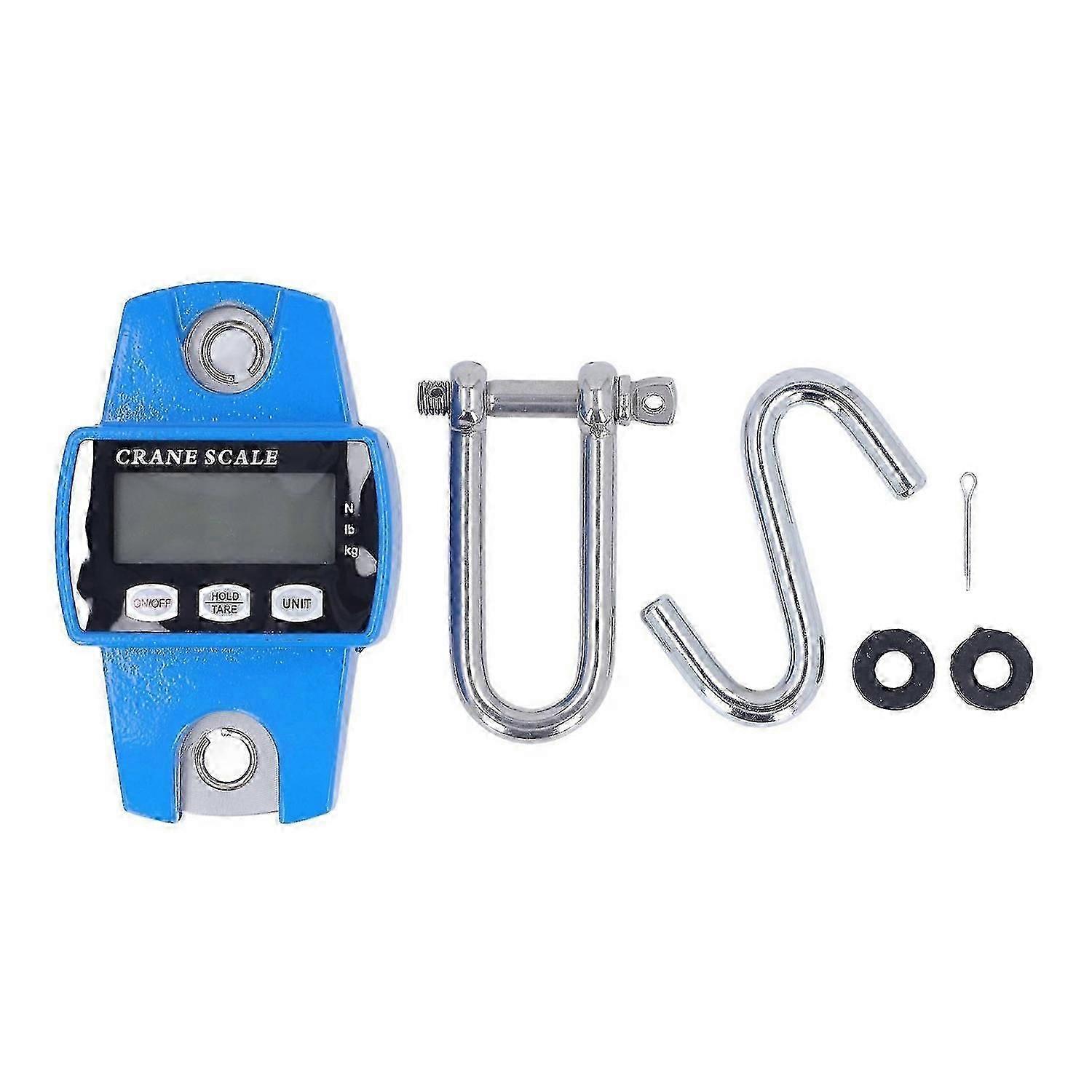 Electronic Hook Scale 300kg LCD Display Portable Handheld Digital Fish Scale for Home Industry