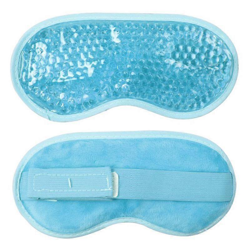 Ice Eye Mask för Kvinna Man,Uppvärmd Varm Kylning Återanvändbara Gel Pärlor Ismask Varm Kall Terapi För Att Sova, Migrän