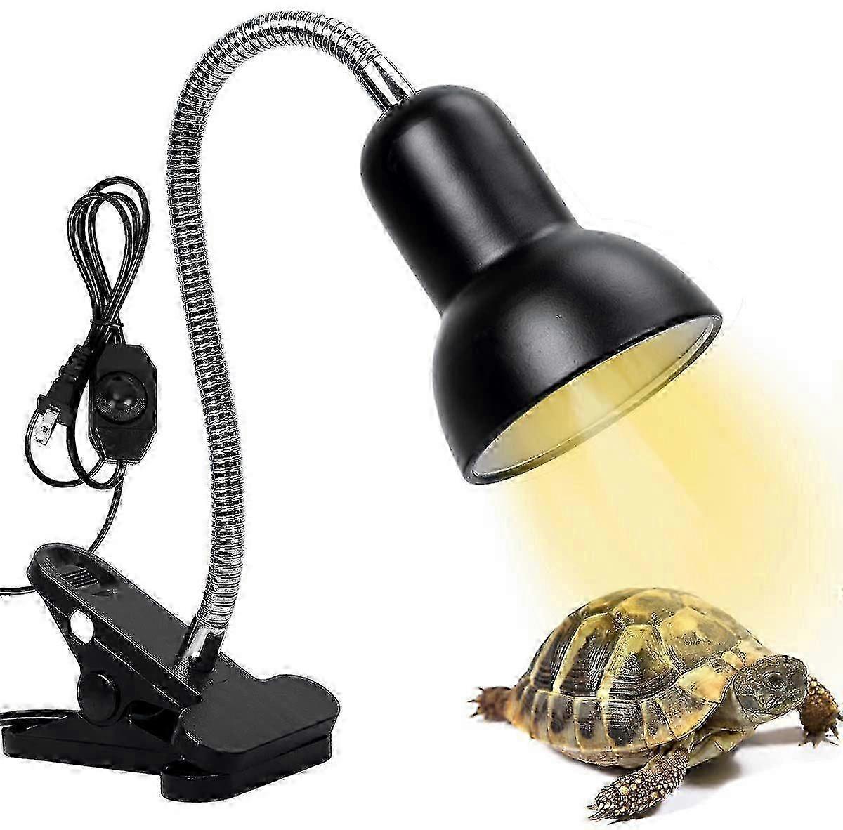 2025 Tortoise Heat Lamp Tortoise Basking Spot Light Turtle Basking Lamp Reptile Lamp Stand Calcium Supplement Lamp For Aquarium Reptile Bask
