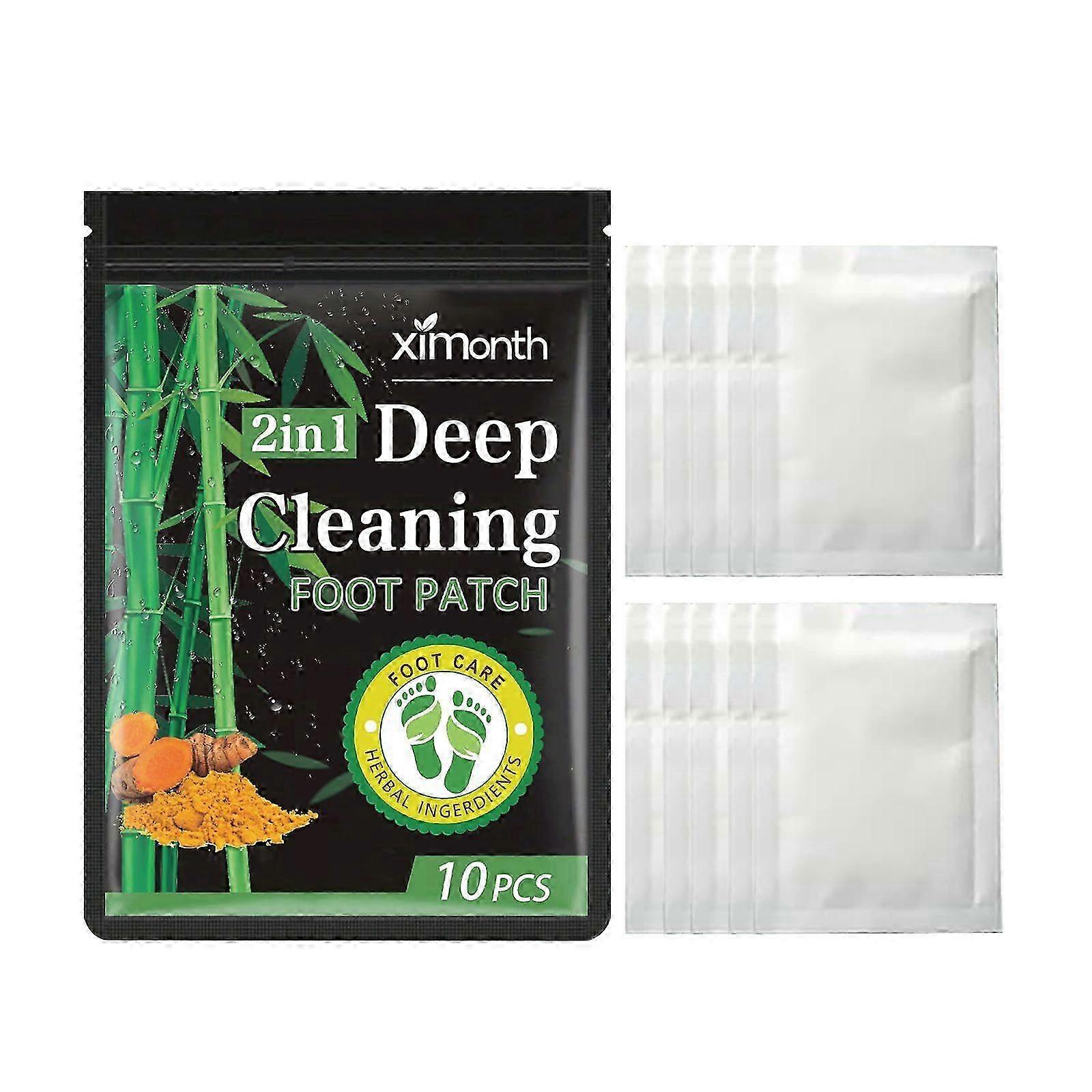Bamboo Charcoal Foot Pads for Deep Cleansing