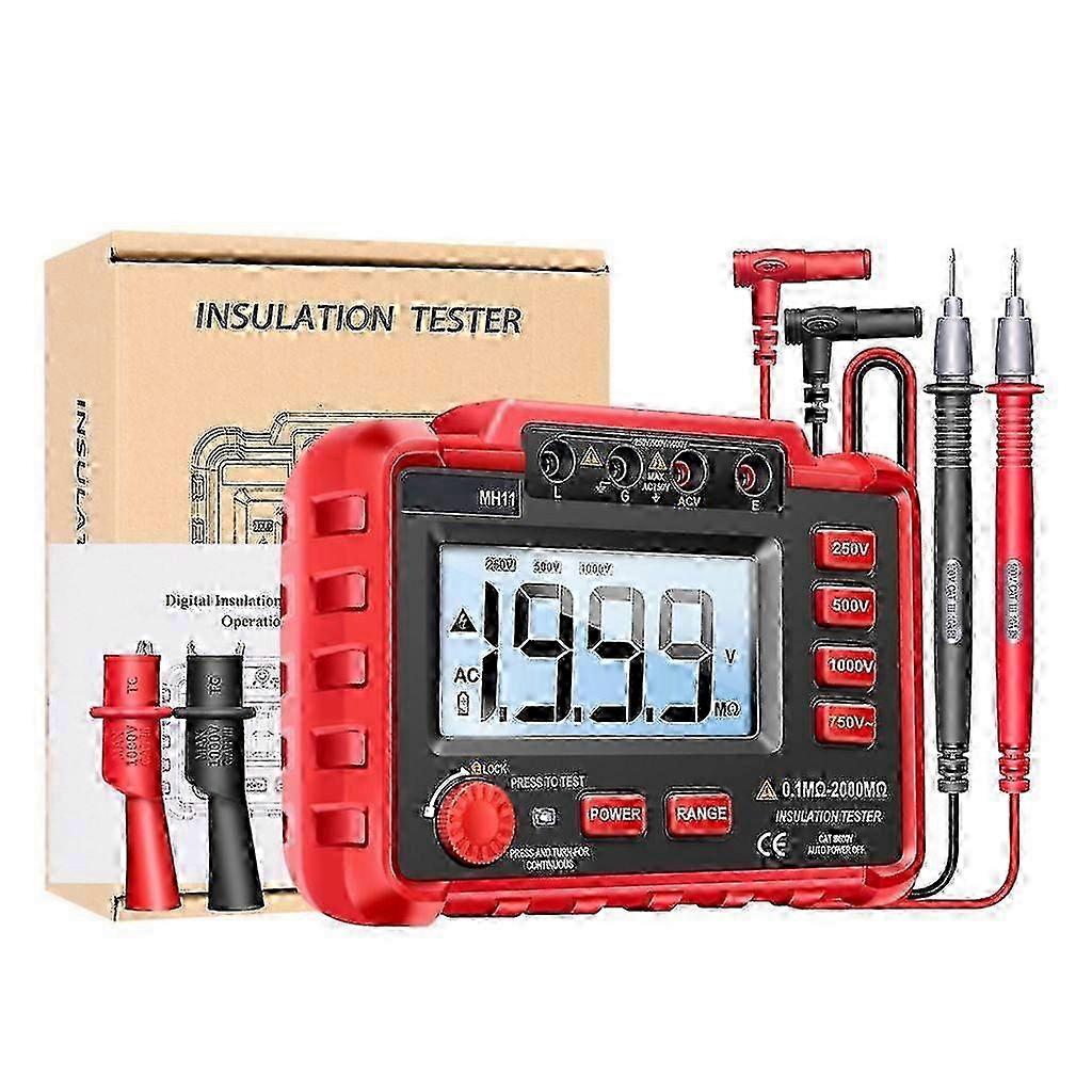 Digital Insulation Resistance Tester LCD Megohm Meter Megohmmeter DC250V/500V