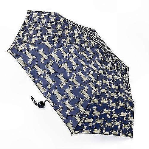 Unisex-Mini-Regenschirm in Dackelform