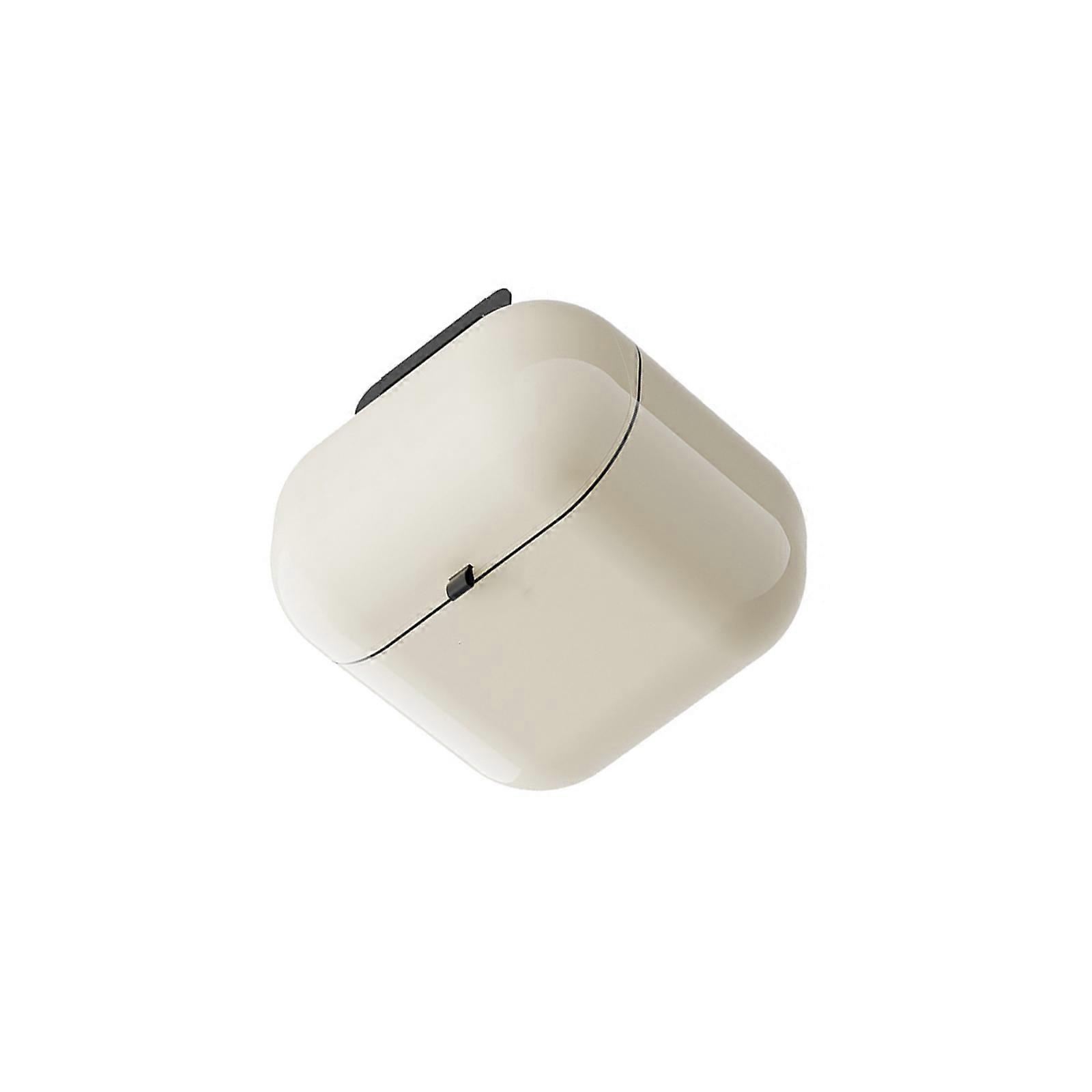 Wall Mounted Trash Bin With Secure Snap Lid Waterproof Construction Space Saving Solution For Small Multicolor