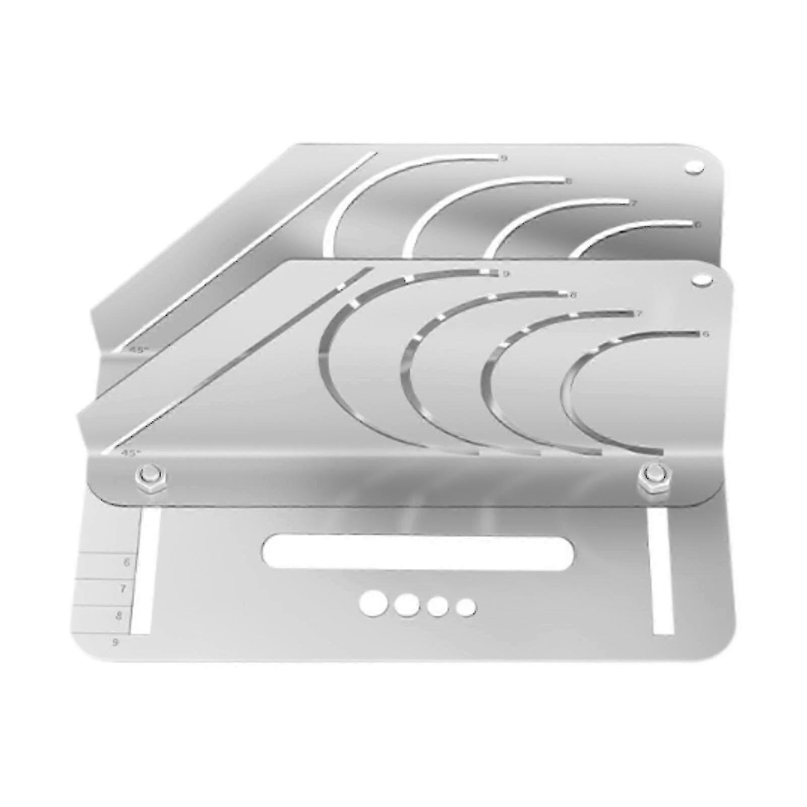 Adjustable 45° Rubber Insulation Pipe Cutter with Clear Scale Guide, Easy to Use for Precise Cutting