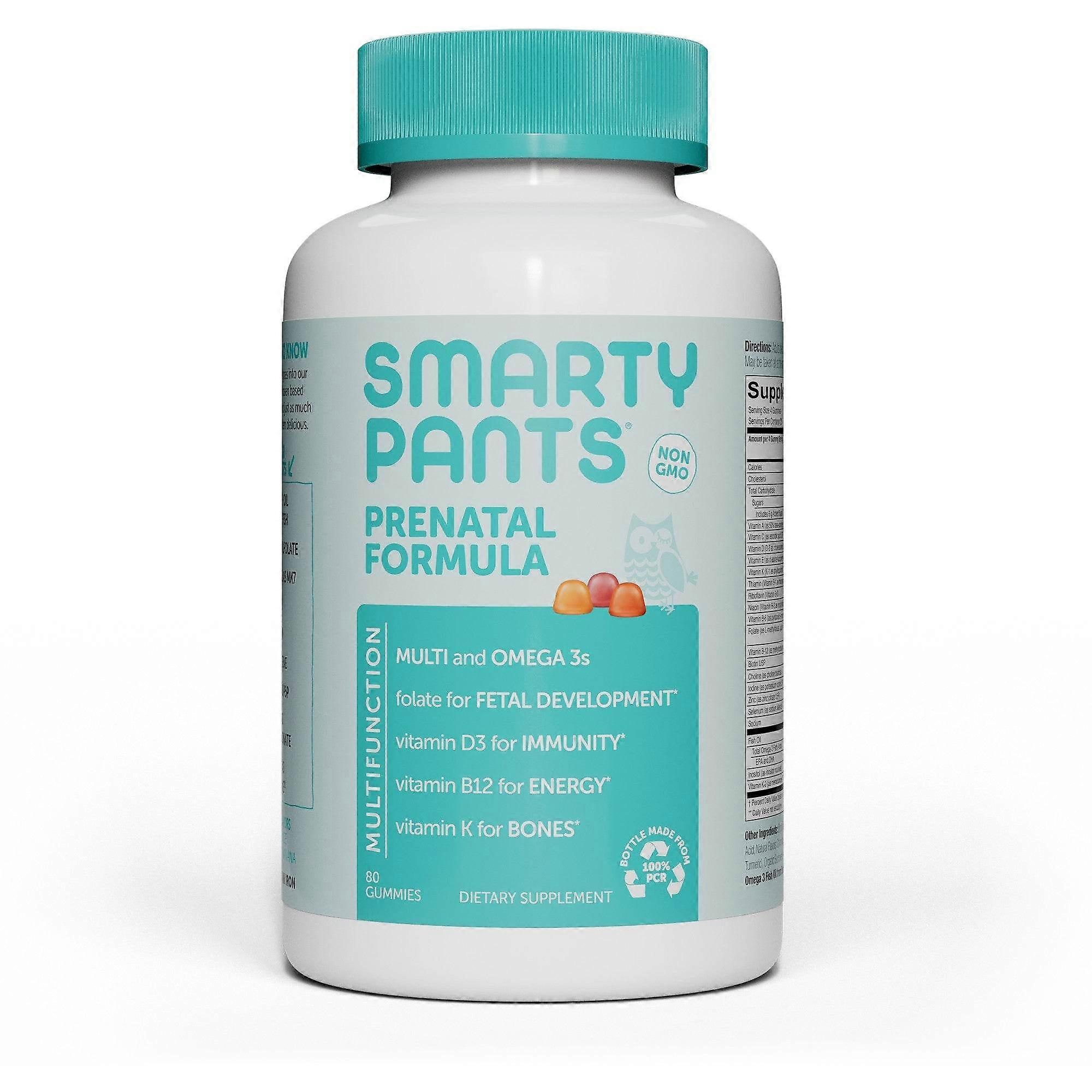 Smartypants Prenatal Formula Multivitamin Gummies, 80 Ea