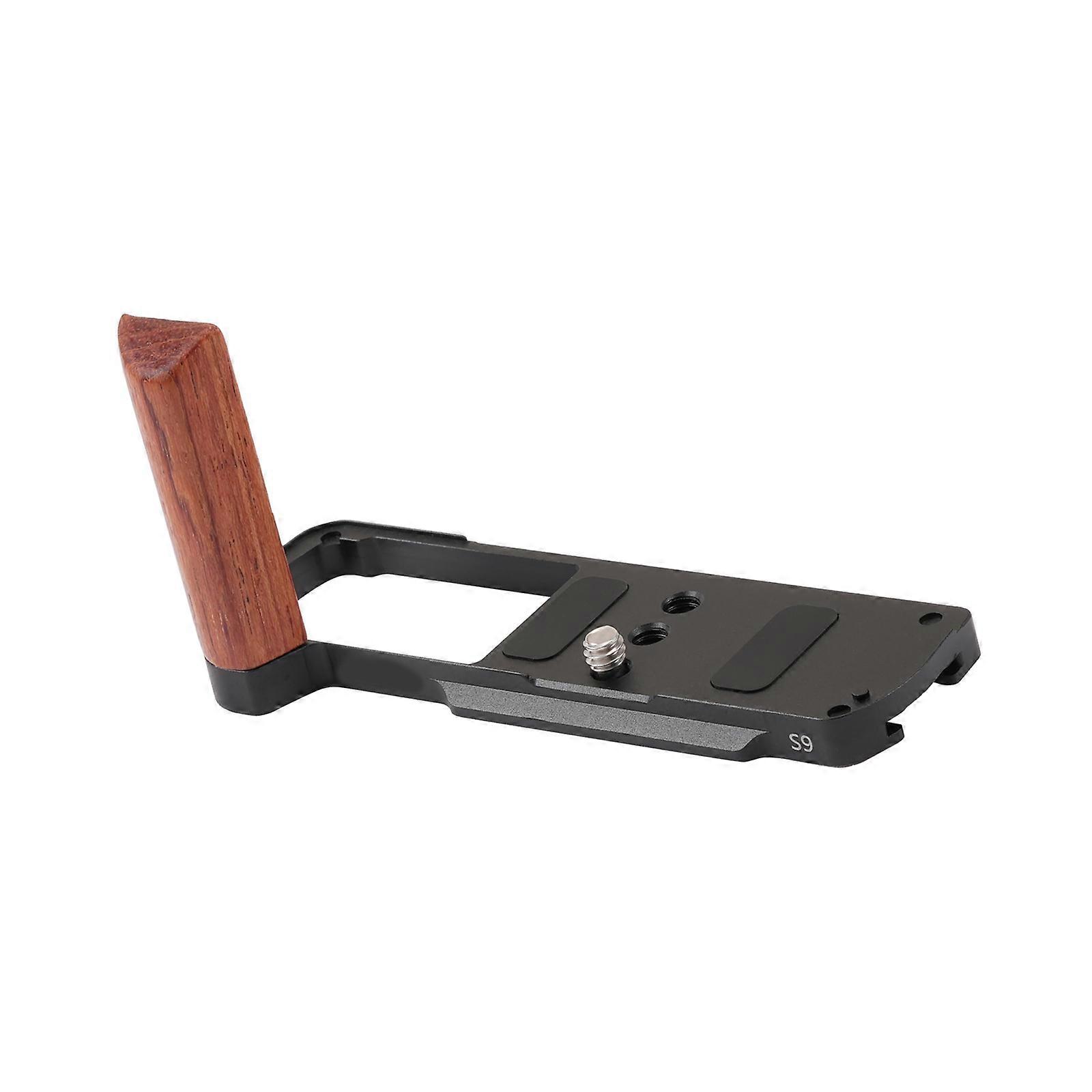 Lightweight Aluminum Quick Release Plate For X-E5 Digital Camera Secure Grip Ergonomic Wood Handle Design Multicolor