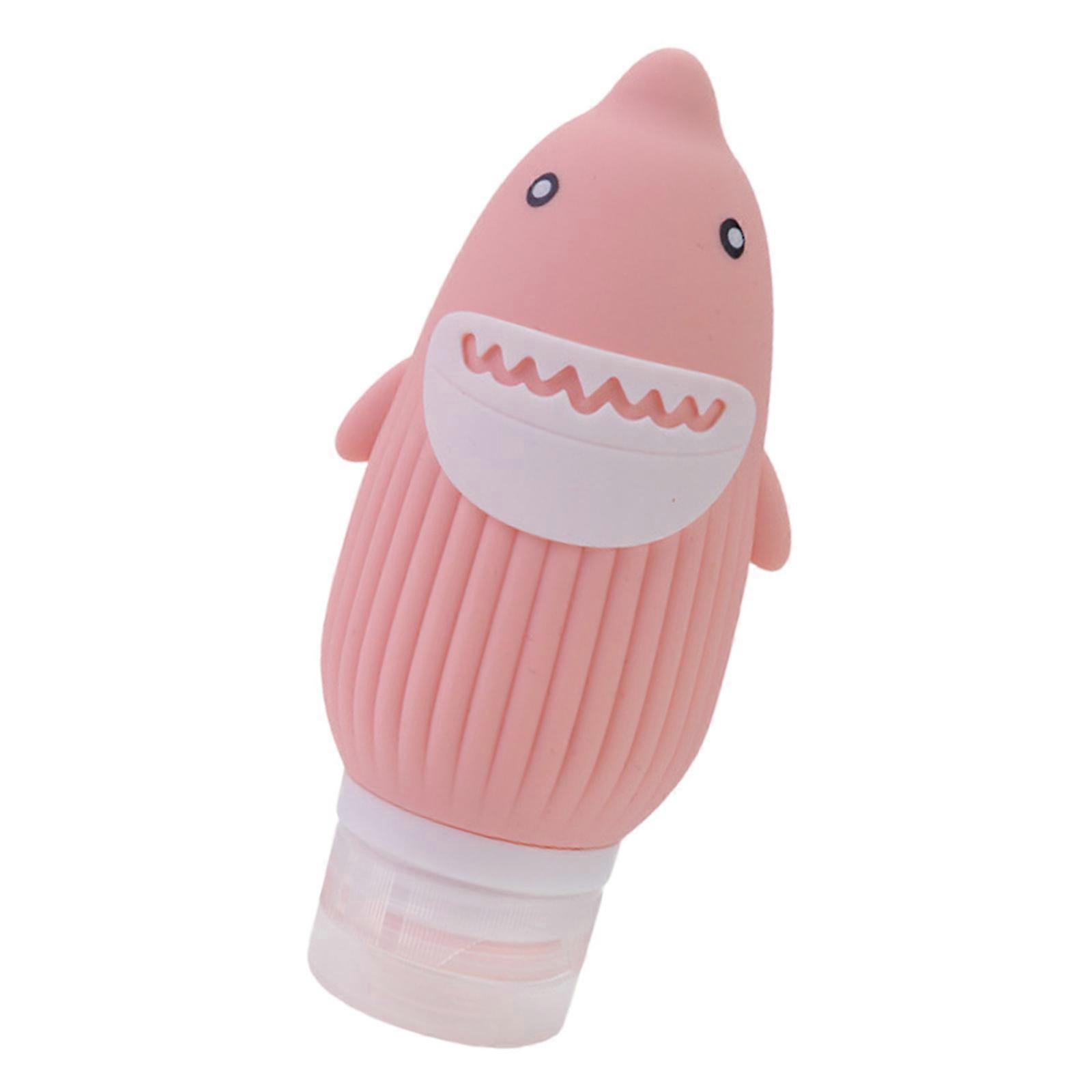 Multiple Purpose Elastomer Squeeze Bottles For Makeup Travel Friendly Not Spill Plan Visible Capacity Grades Color Ciphered Organization  Pink