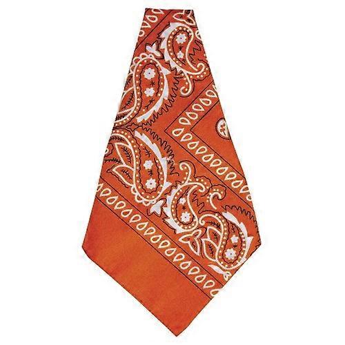 Fiestas Guirca Denim Patterned Scarf Prop