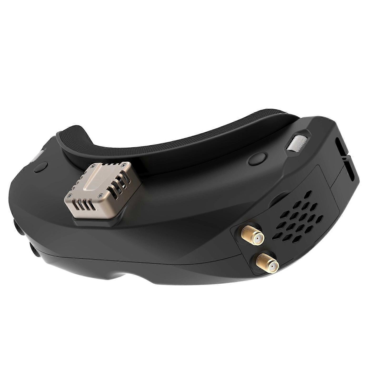 Advanced Video Viewer with Clear Reception Wide Field of View Receiver Wireless Video Receiver ABS & Metal for Hobbyist Multicolor