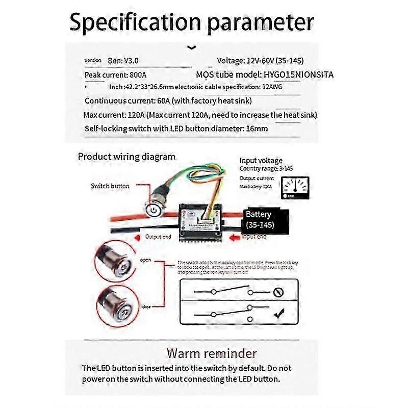 Suitable For Anti Spark Switch Pro V3.0 Contact Protector For Ebike Scooter Robot Electric Skateboard Longboard-JK