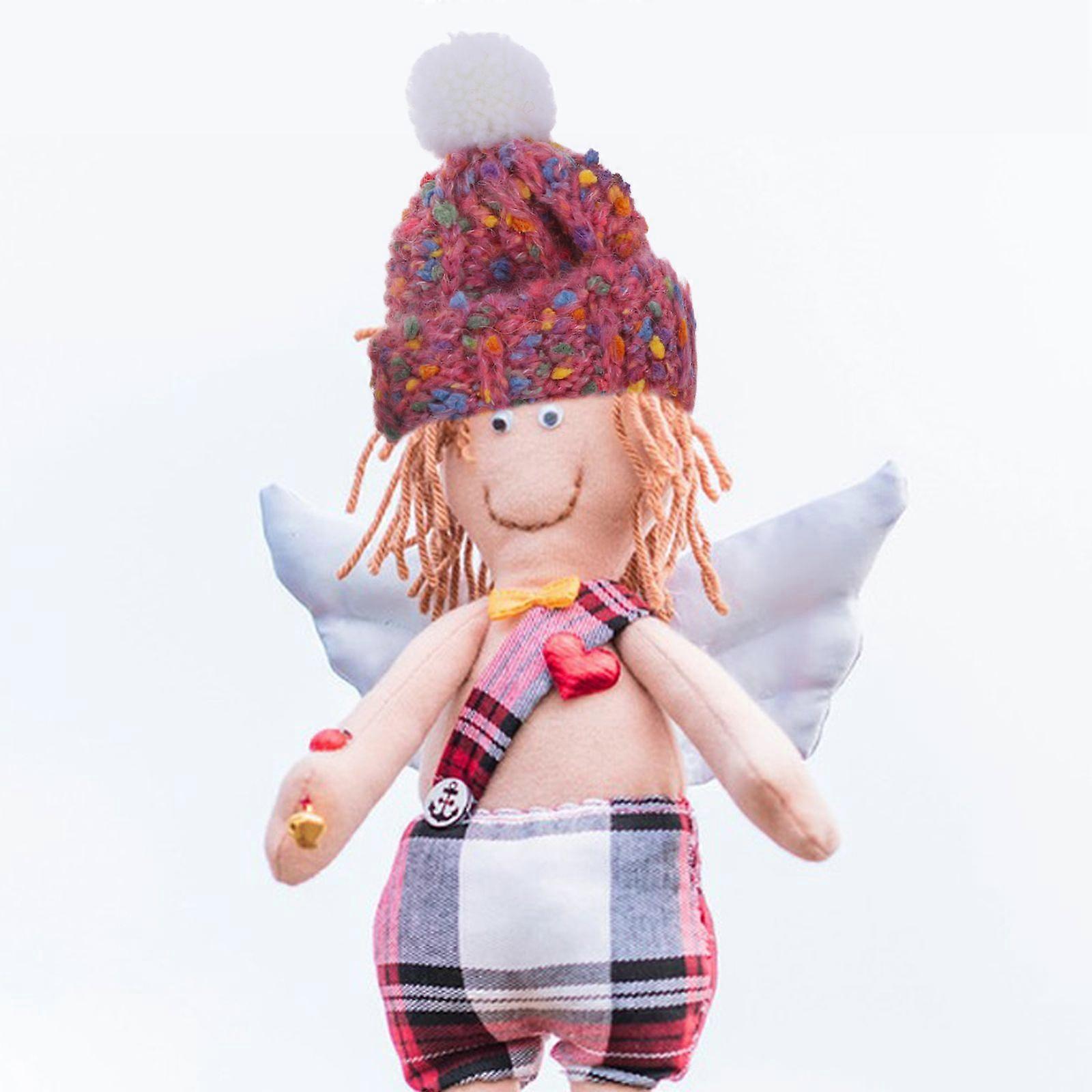 2pcs Cute Mini Knitted Hats For Dolls Tiny Winter Hats For Crafts And Dollhouse Ornaments Fuzzy Beanie Accessories For Diy Projects